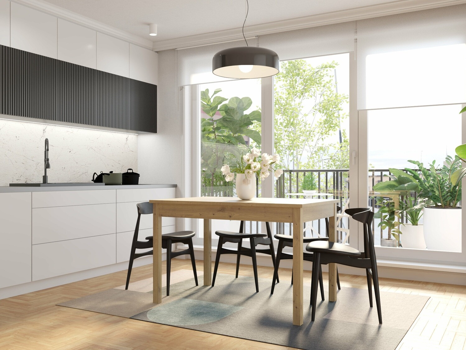 Cтол Bristol 220 (Artisan дуб)