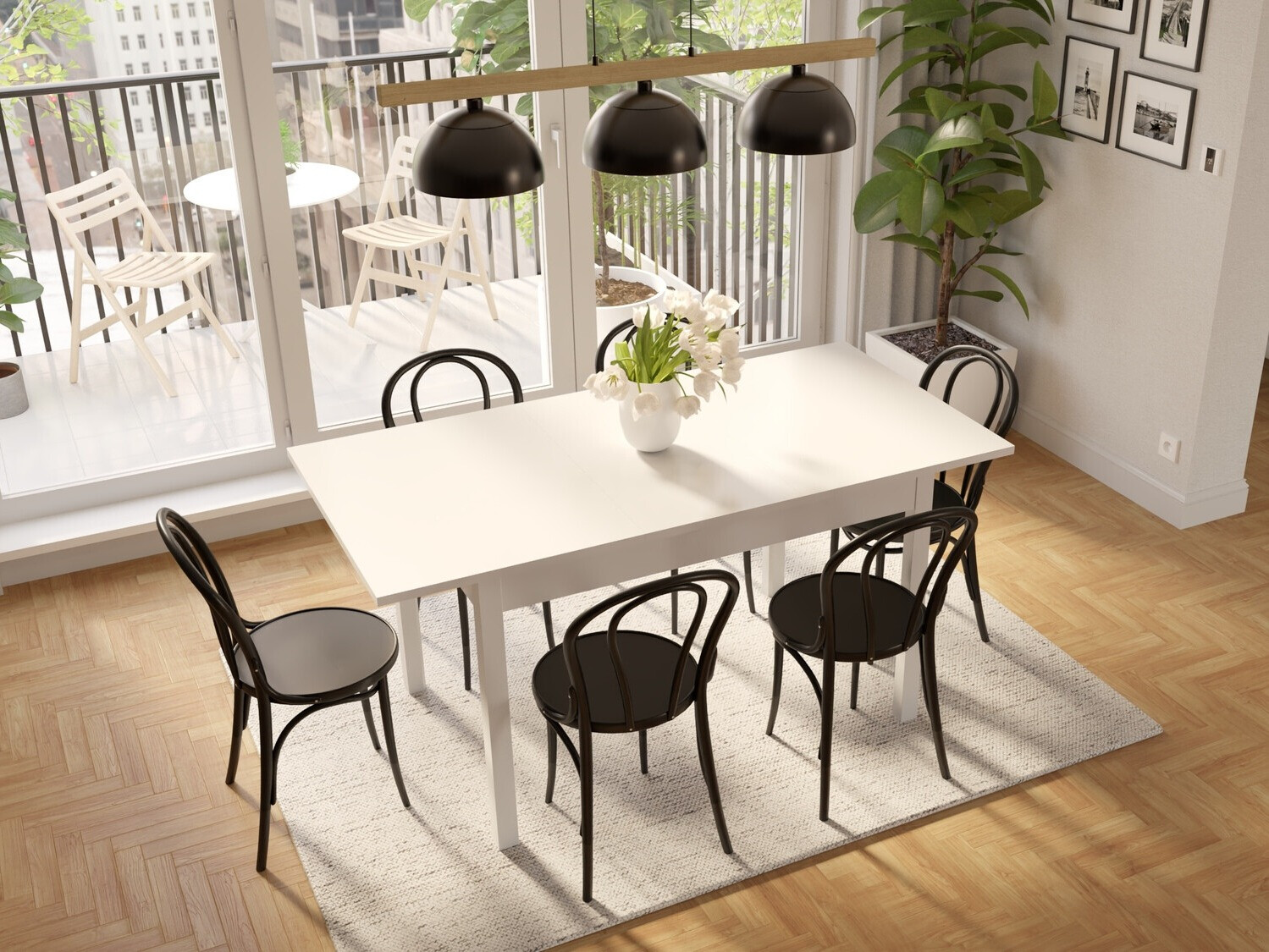 Cтол Bristol 220 (Белый)