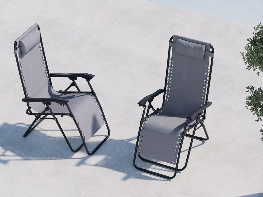 Dārza krēsls Dallas 4823 (Pelēks)