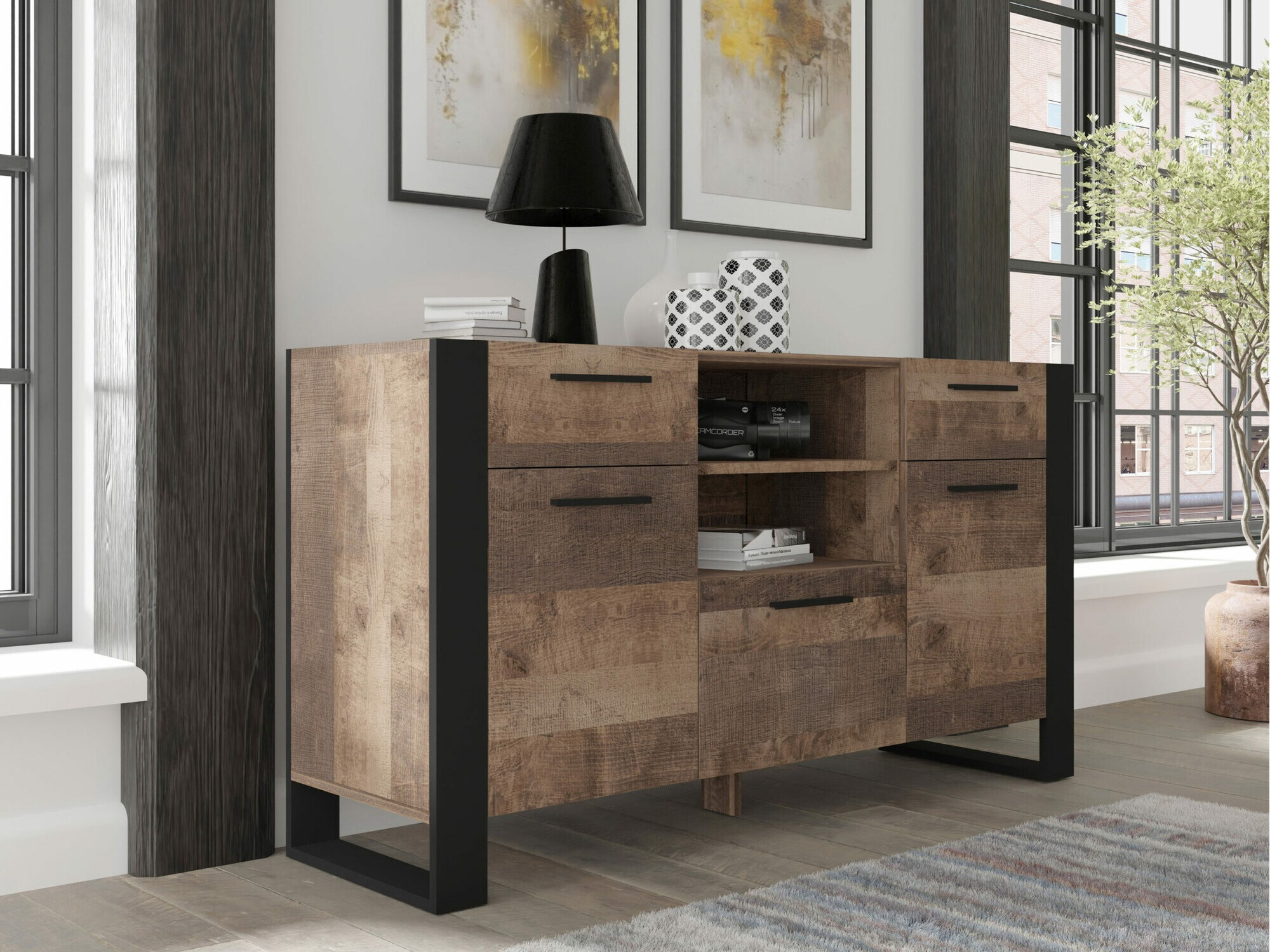 Kumode Cordoro 115 (Tumšs koks)