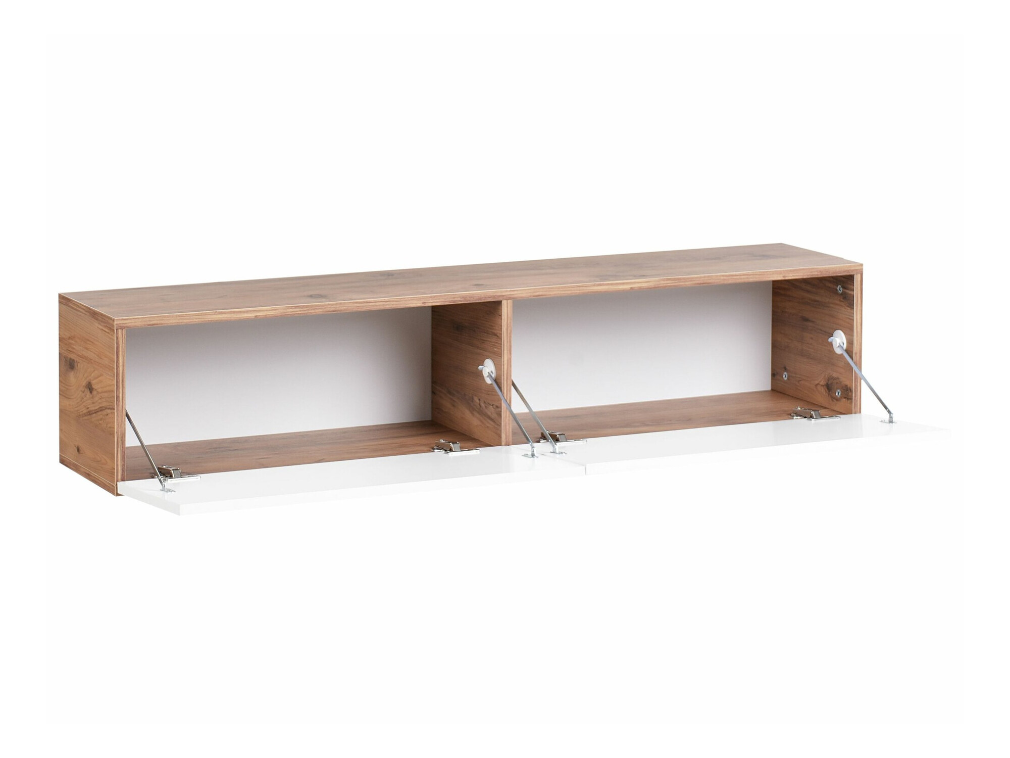 TV galds Berwyn 2663 (Balts + Brūns)