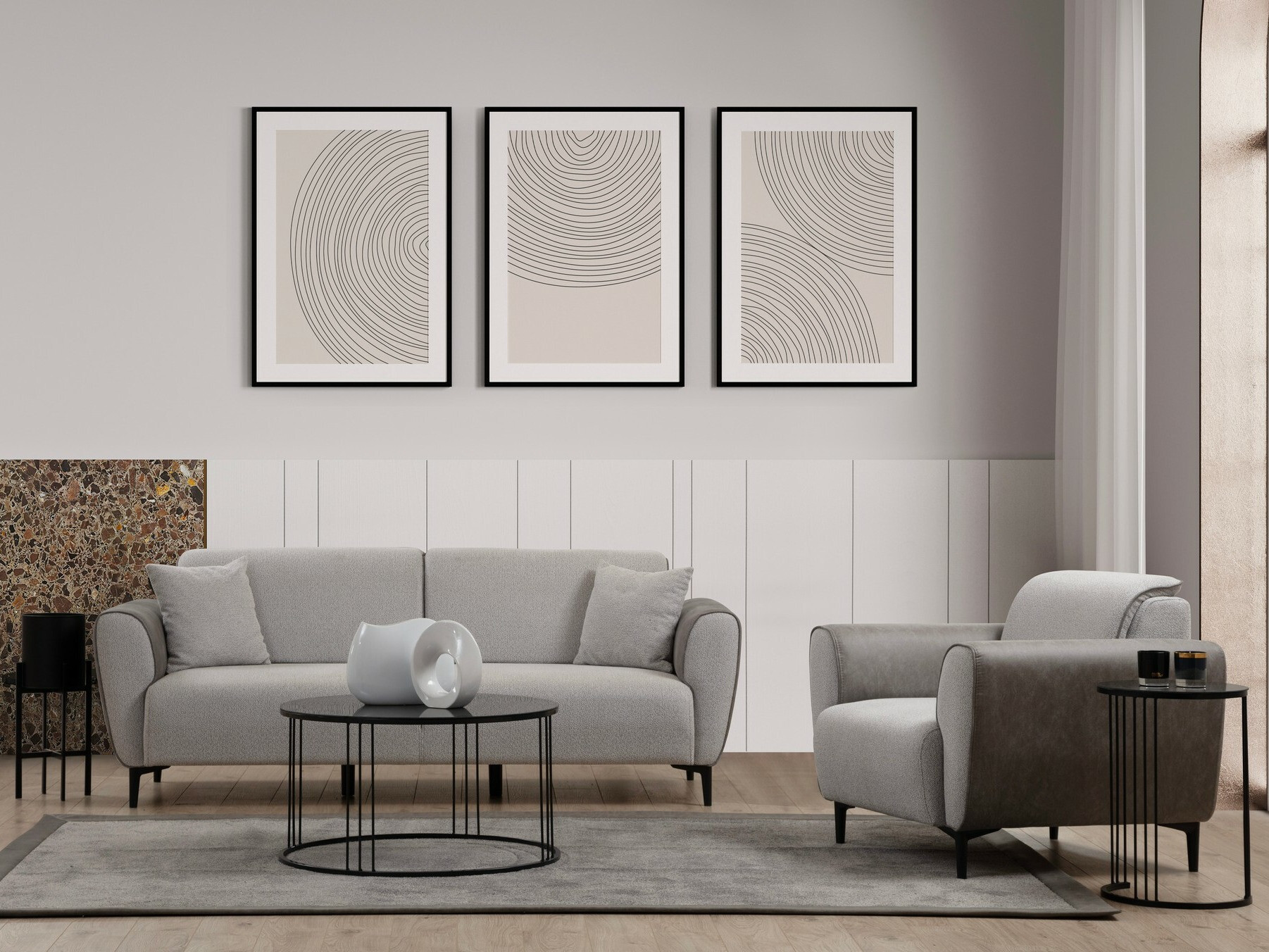 Кресло Altadena 603 (Серый)