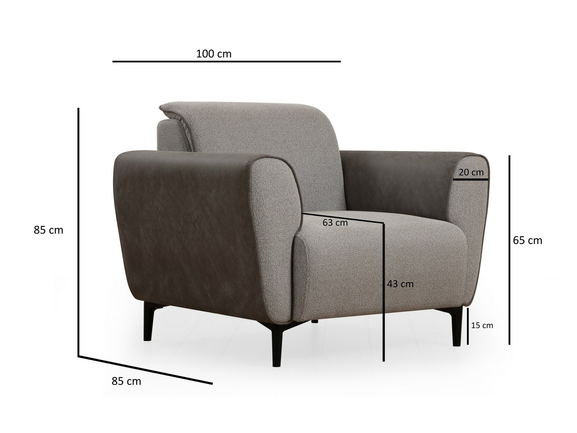 Кресло Altadena 603 (Серый)