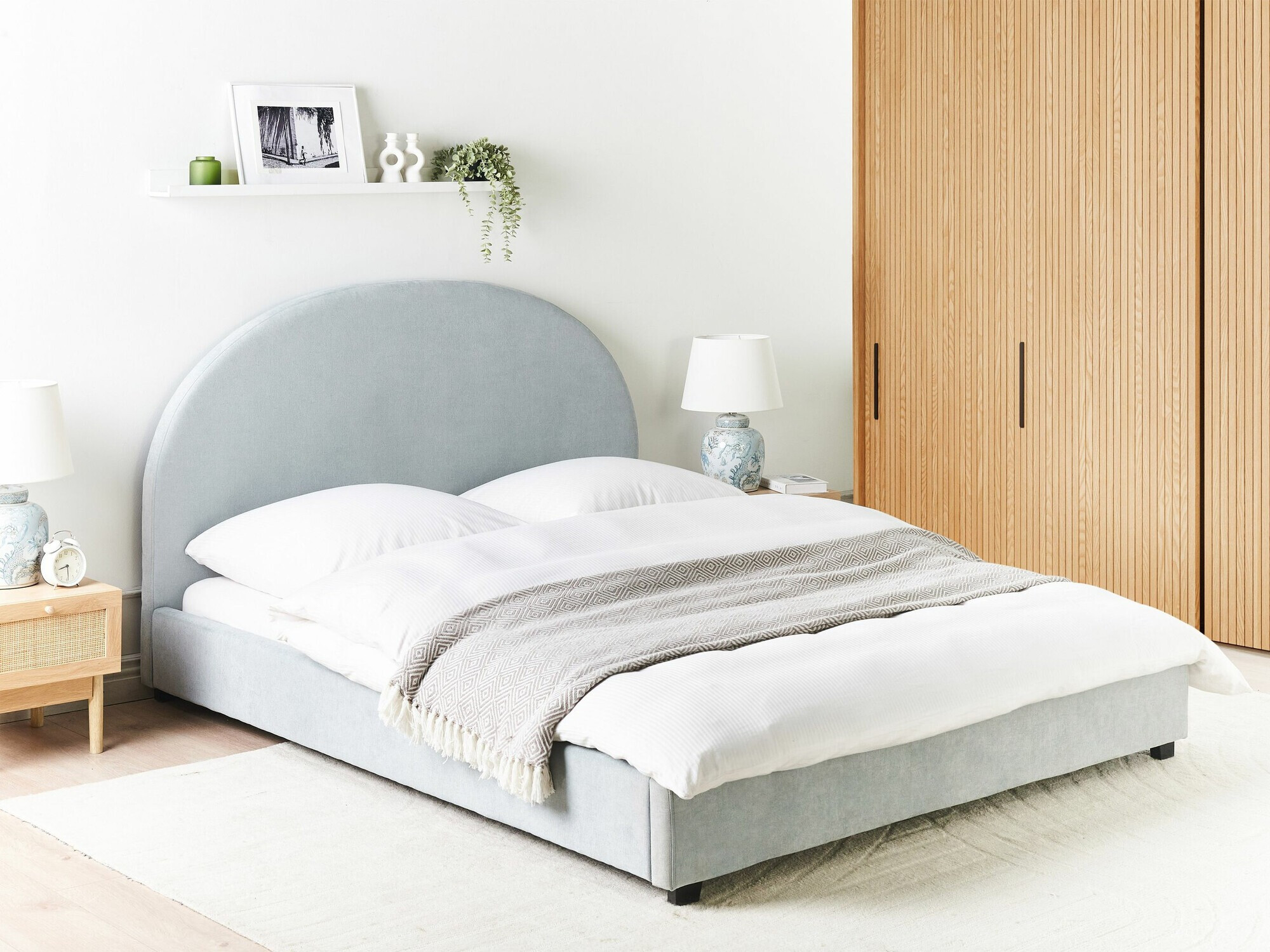 Кровать Berwyn 2666 (Голубой)