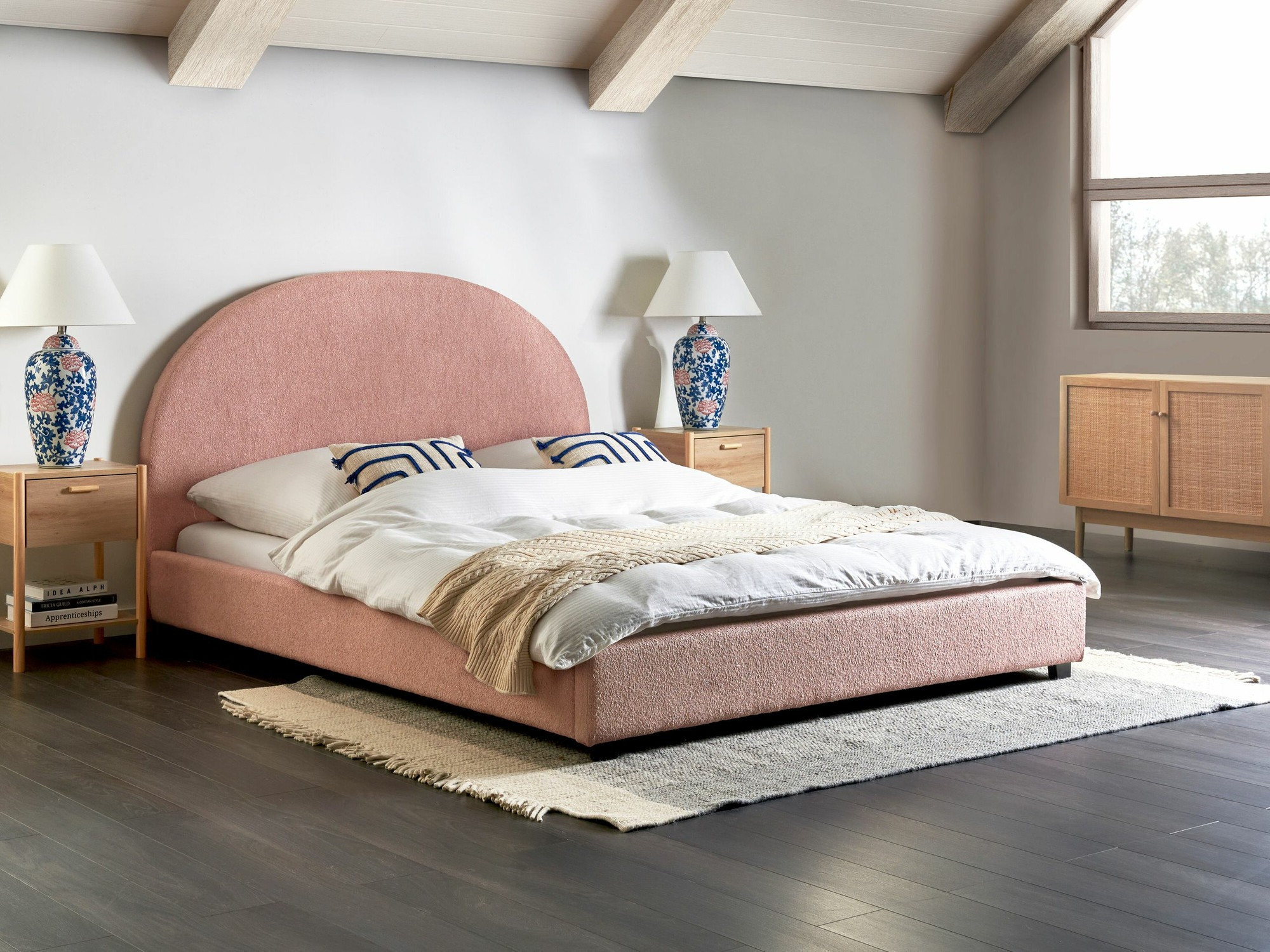 Кровать Berwyn 2666 (Розовый)