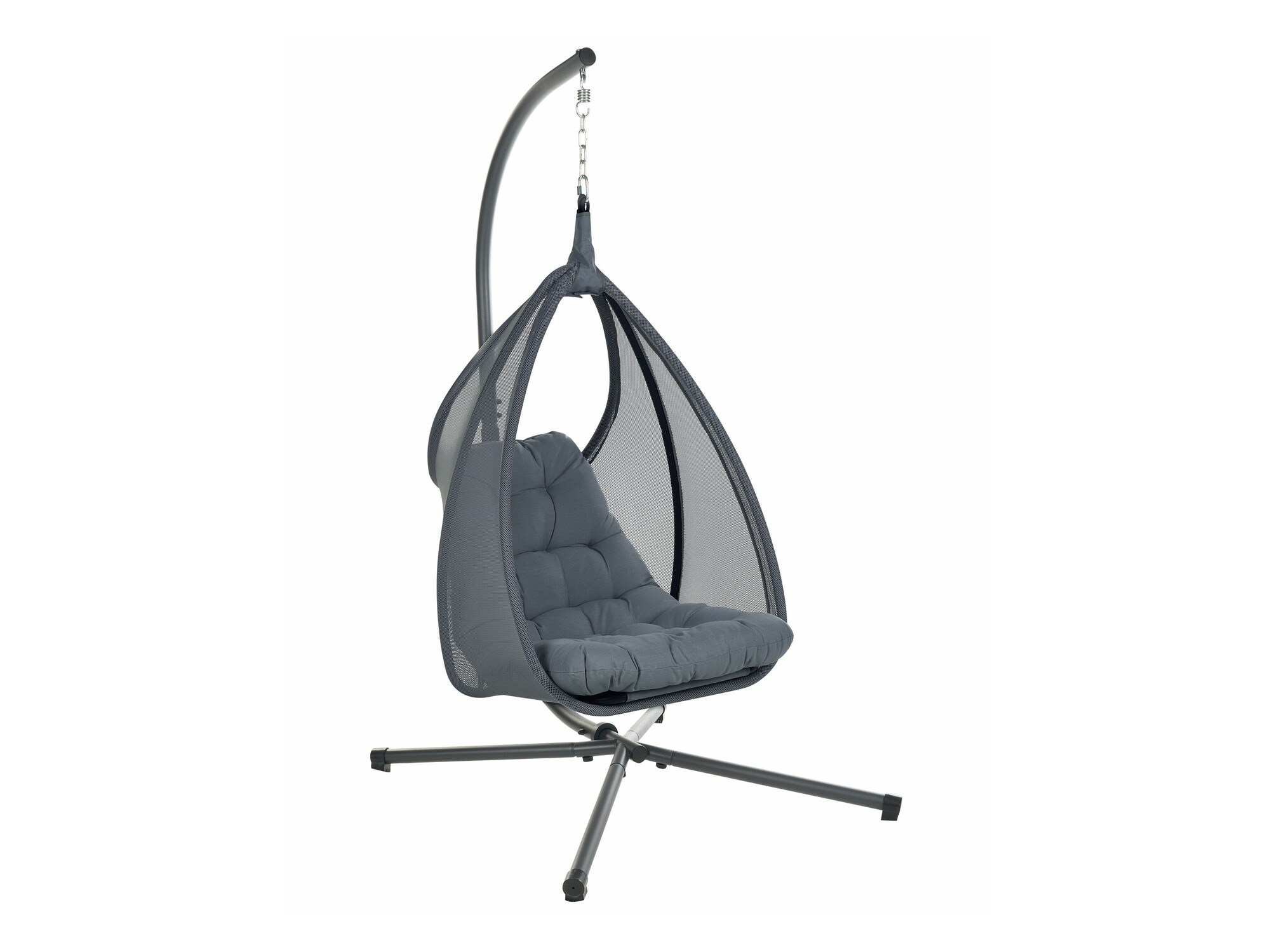 Piekaramais krēsls Berwyn 2669 (Tumši pelēks)