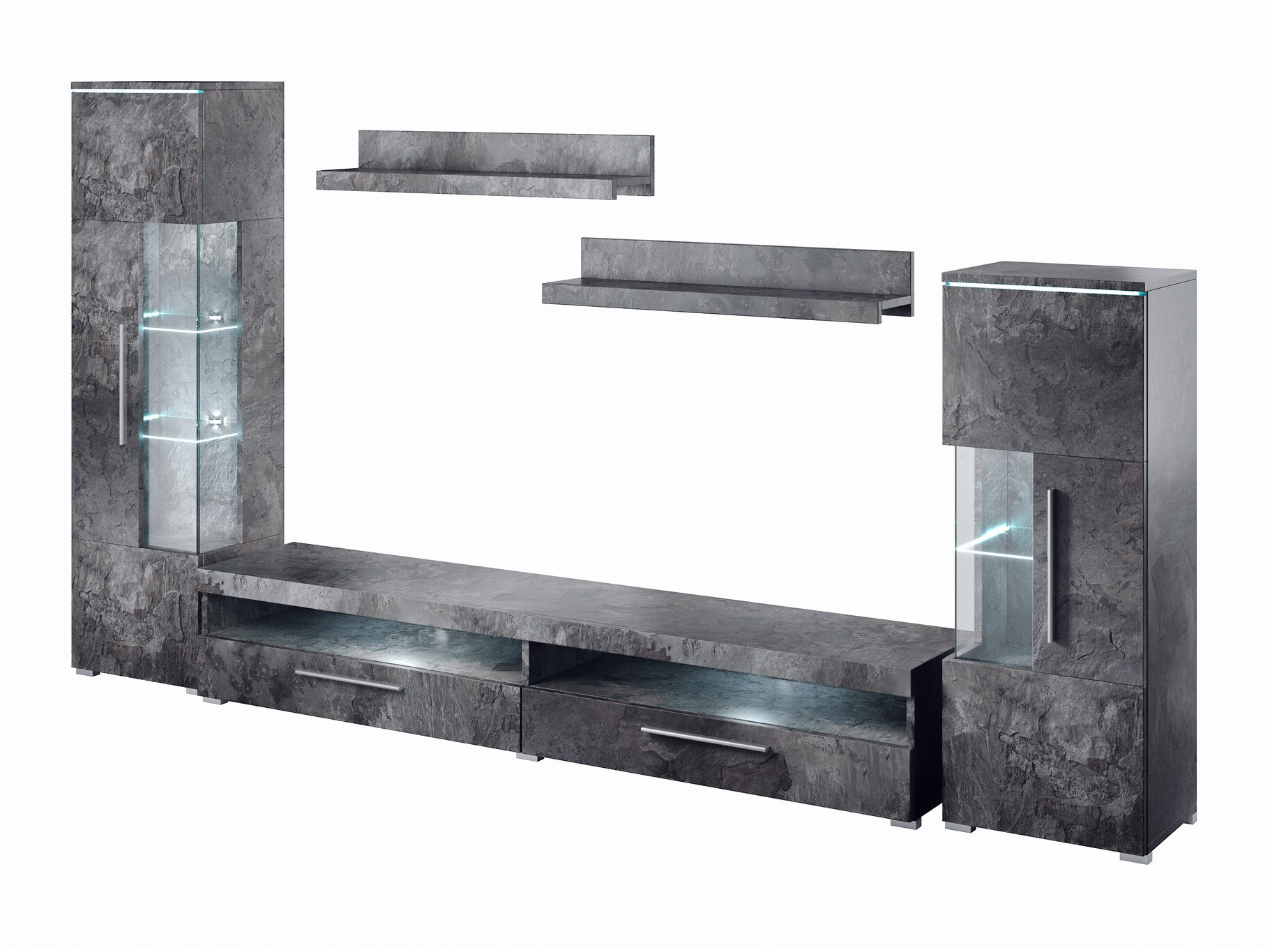 Набор для гостиной Torvire 107 (Темный бетон)