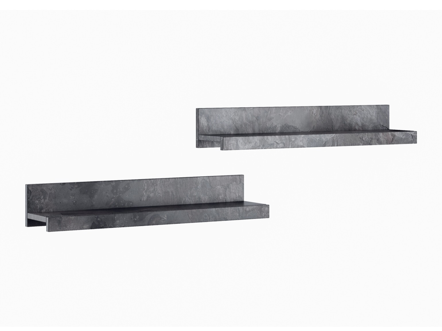 Piekaramo plauktu komplekts Torvire 105 (Tumšs betons)