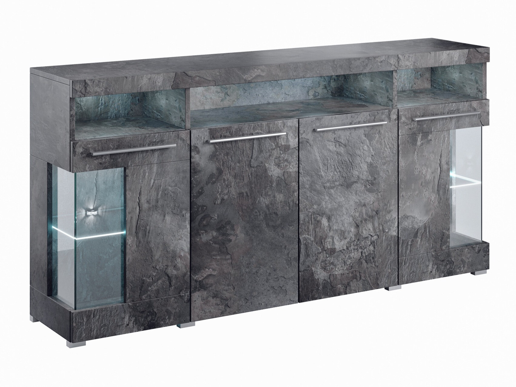 Skapis Torvire 113 (Tumšs betons)