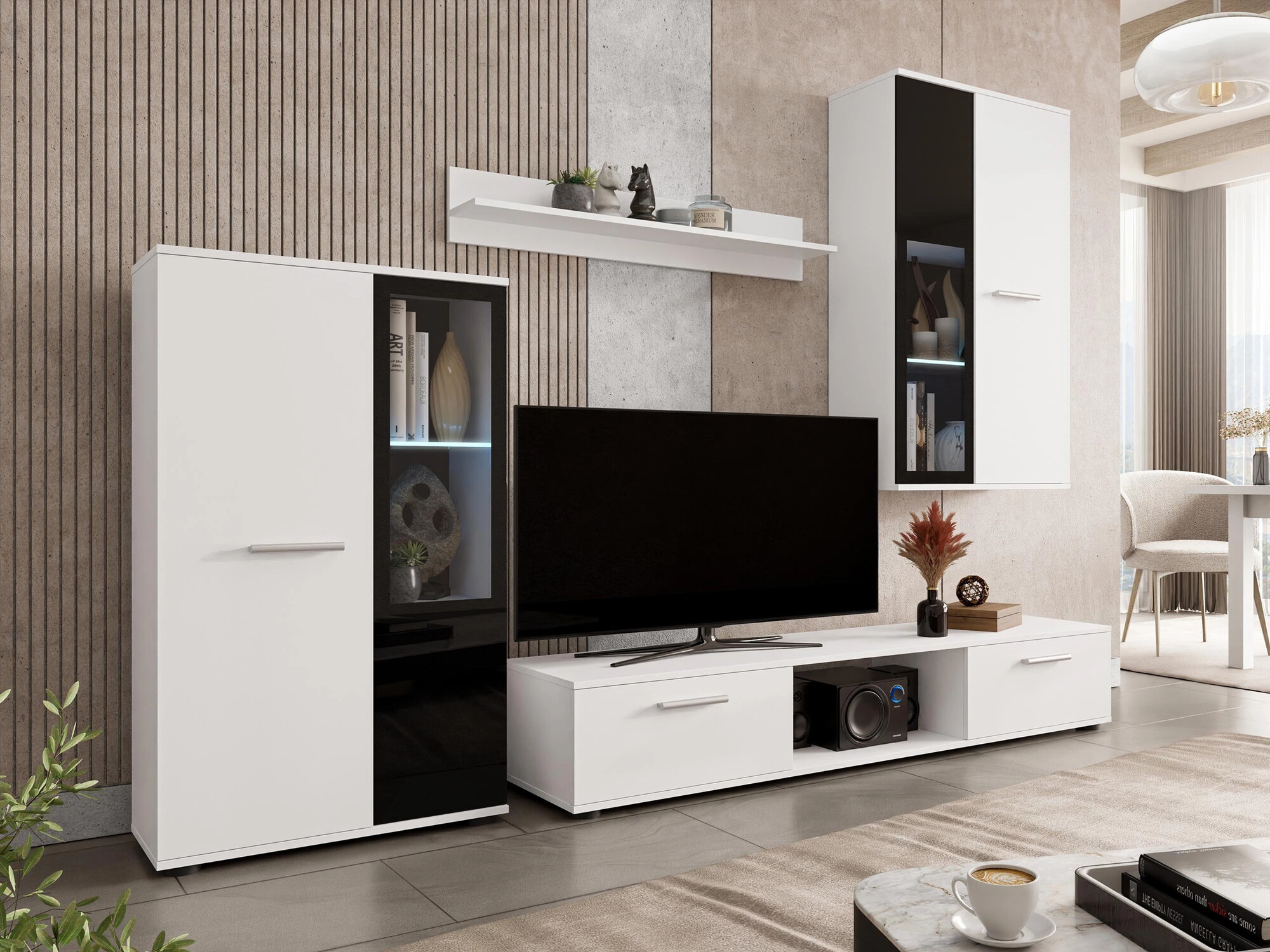 Viesistabas komplekts Tucson 100 (Balts)