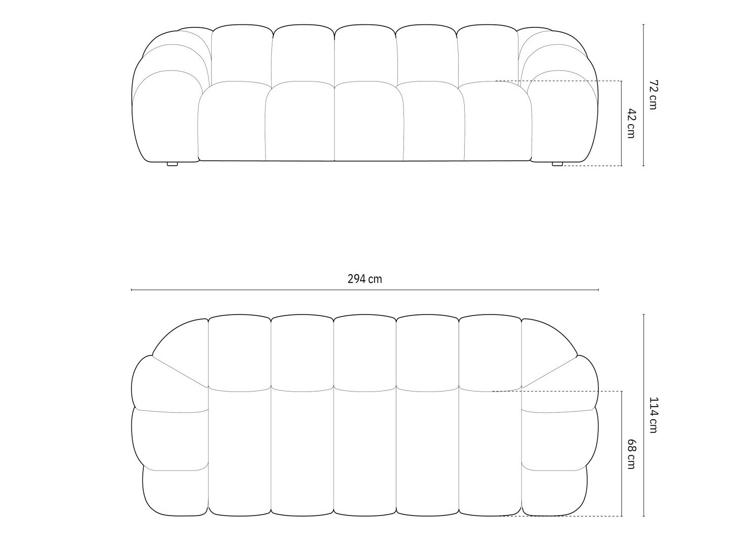 Dīvāns Cirnolu 102 (Sonic 19)