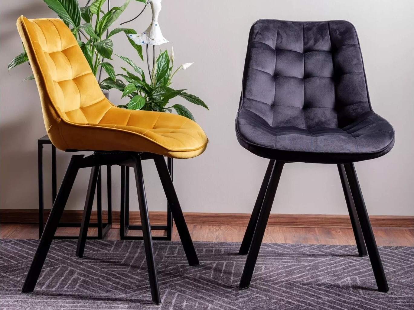 Krēsls Detroit 747 (Melns)