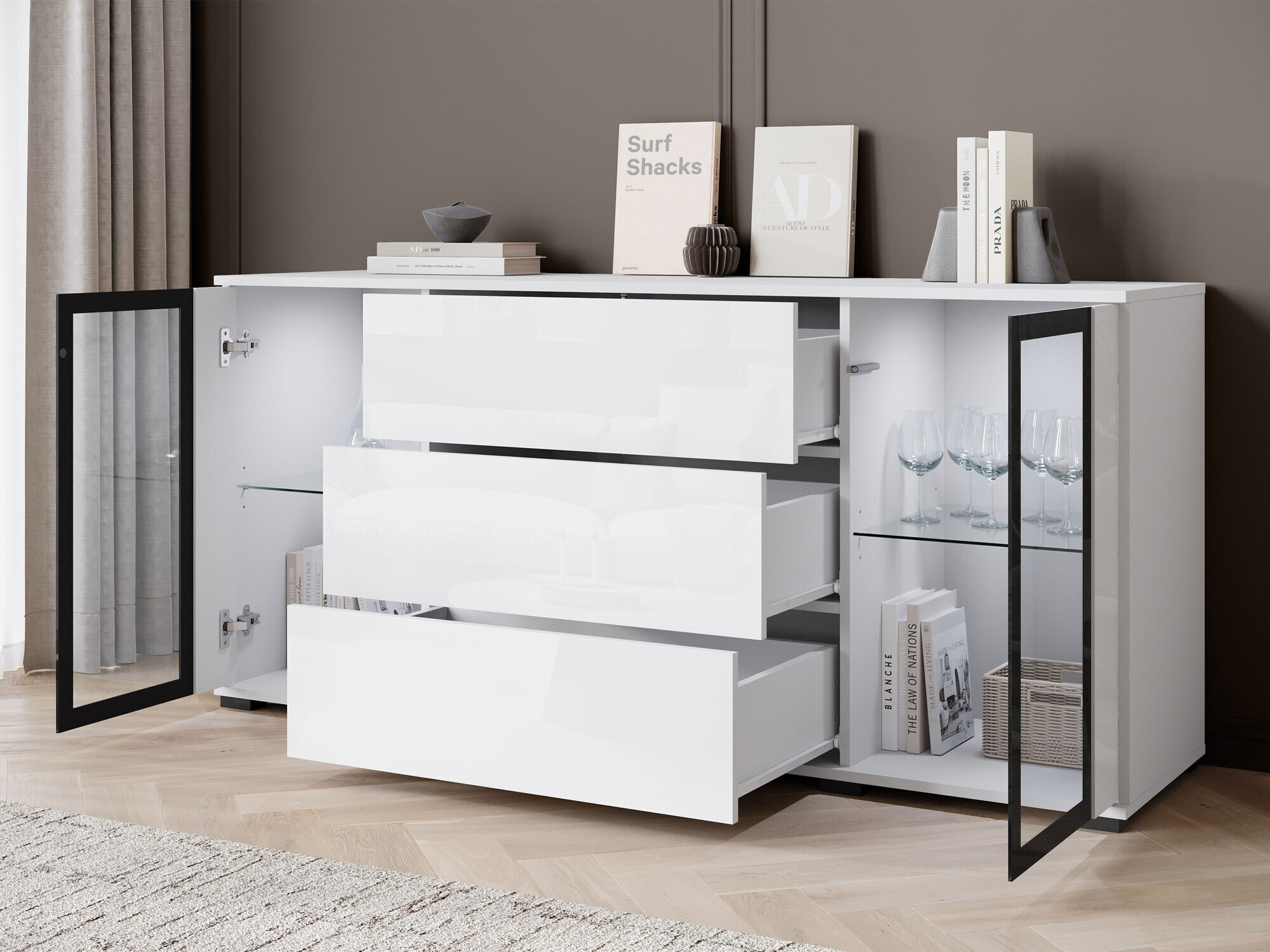 Kumode Torcame 101 (Balts + Glancēts balts)