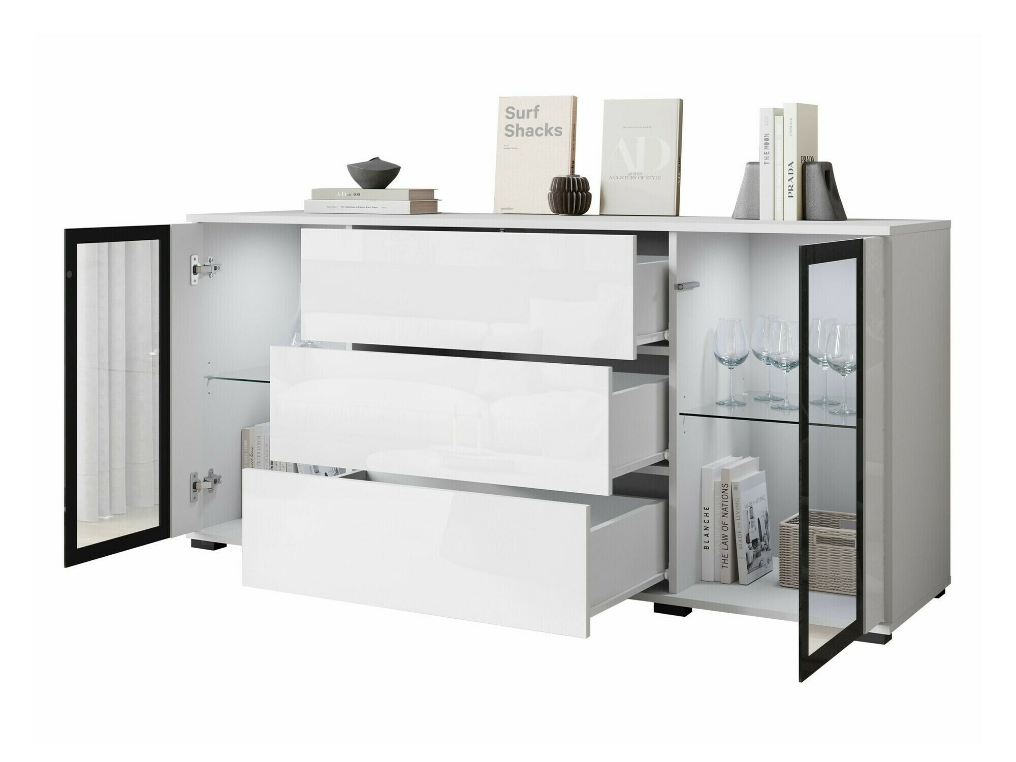 Kumode Torcame 101 (Balts + Glancēts balts)