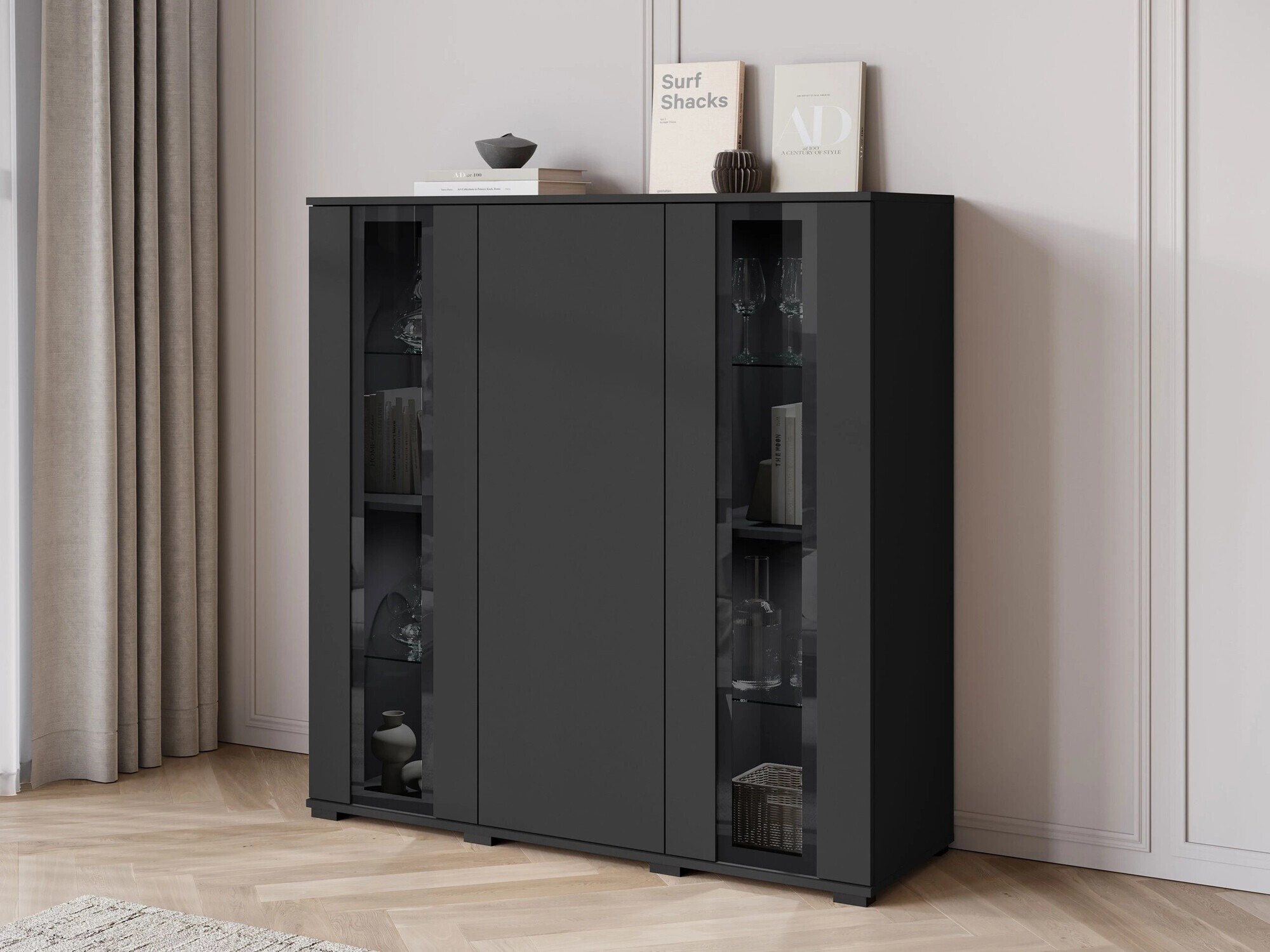 Шкафчик Torcame 100 (Чёрный)