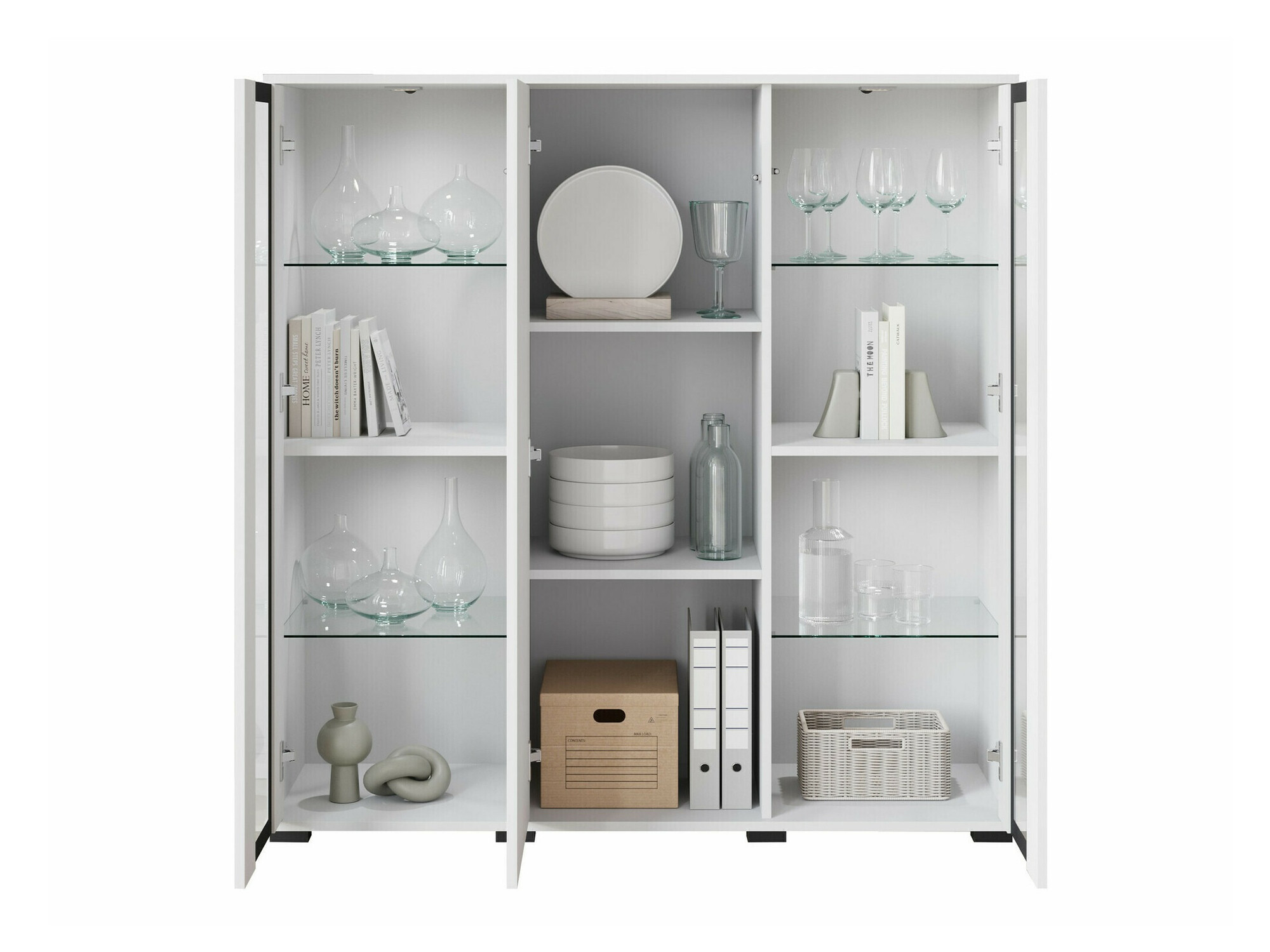 Skapis Torcame 100 (Melns)