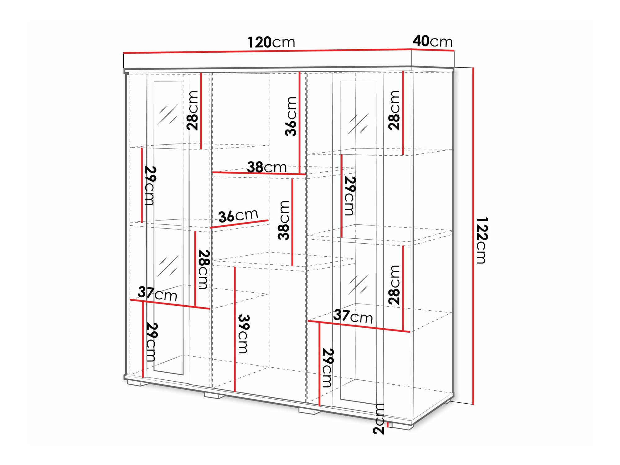 Skapis Torcame 100 (Votan ozols)