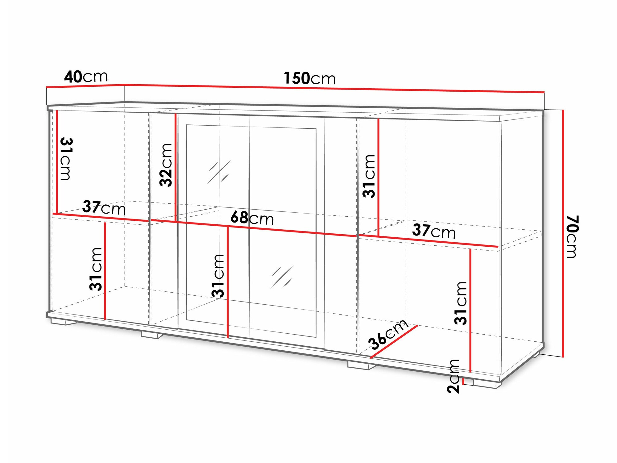 Skapis Torcame 102 (Votan ozols)