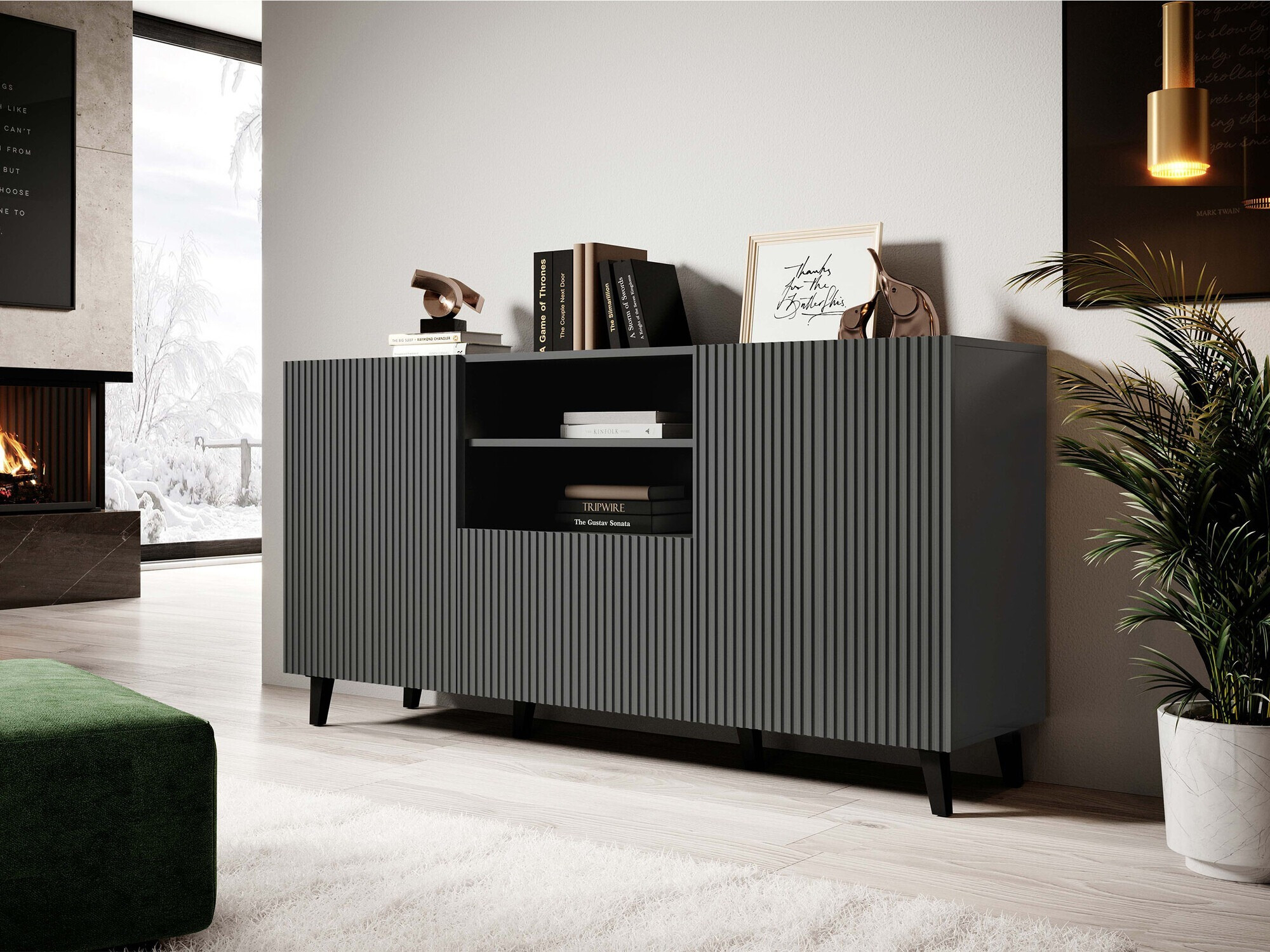 Kumode Remeta 109 (Antracīts)