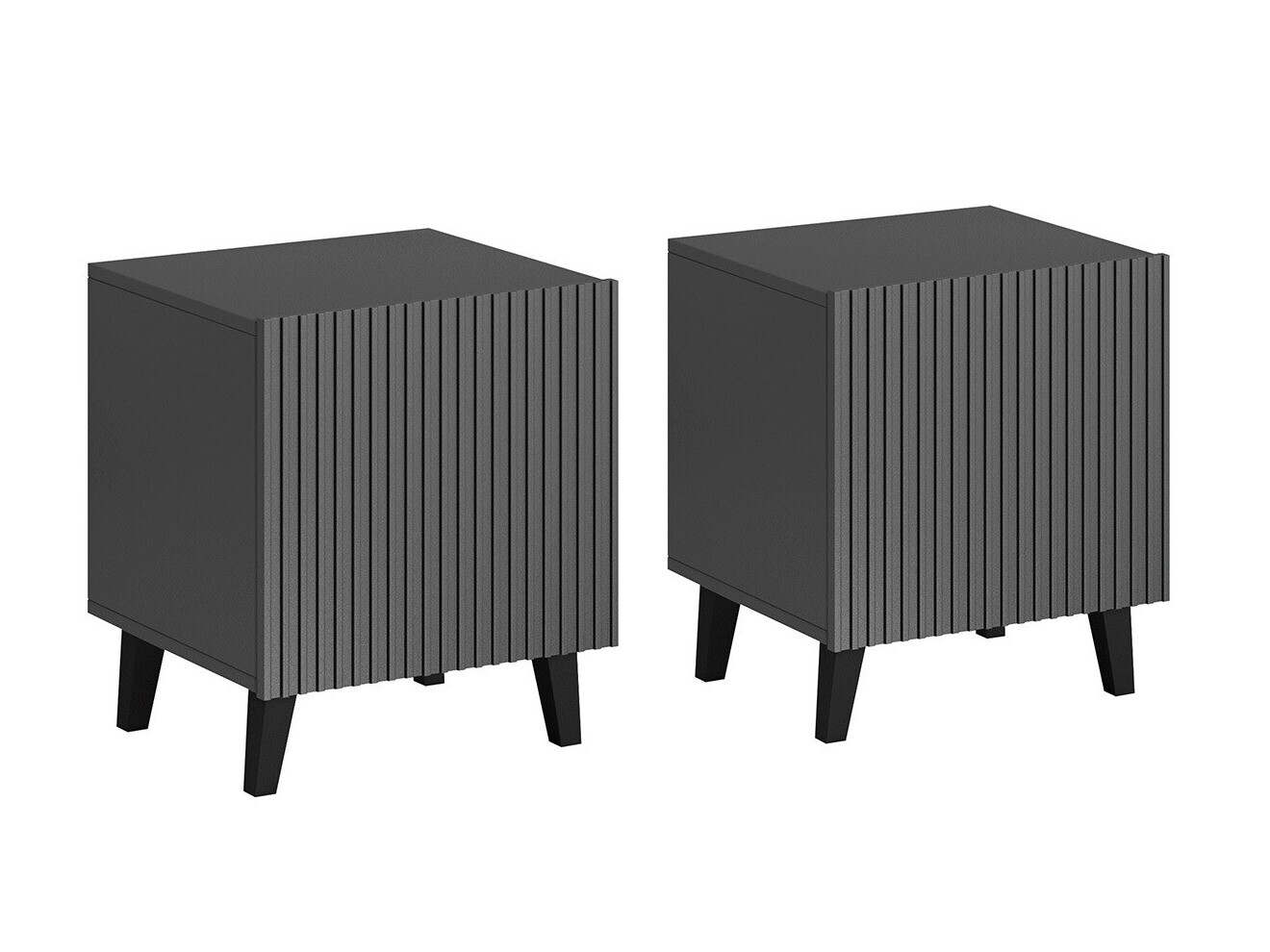 Naktsgaldiņu komplekts Remeta 104 (Antracīts)