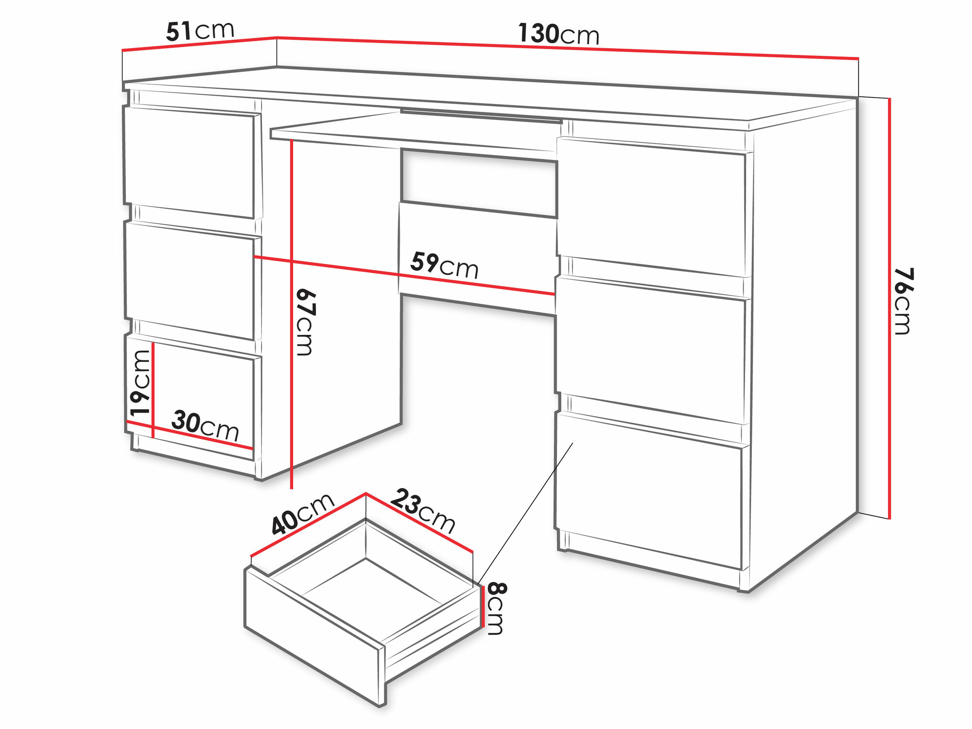 Письменный cтол Comfivo 448