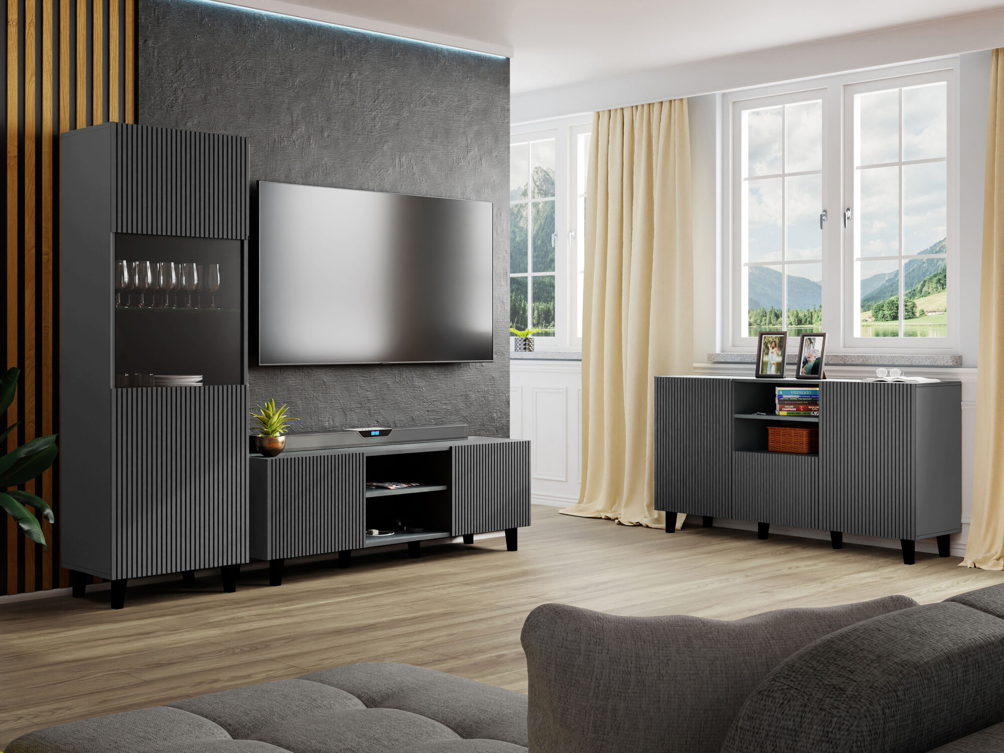 TV galds Remeta 102 (Antracīts)