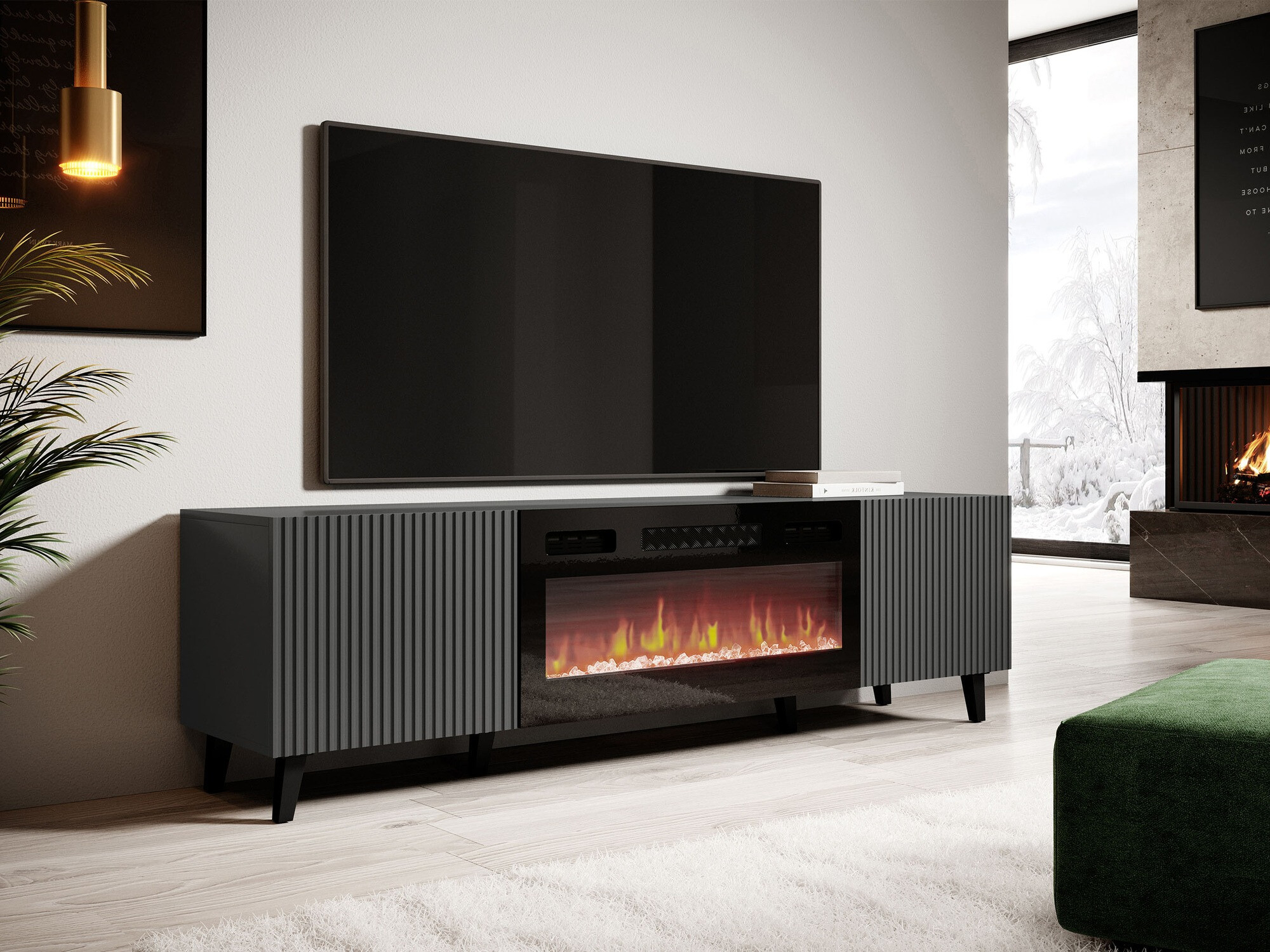 TV galds Remeta 107 (Antracīts)