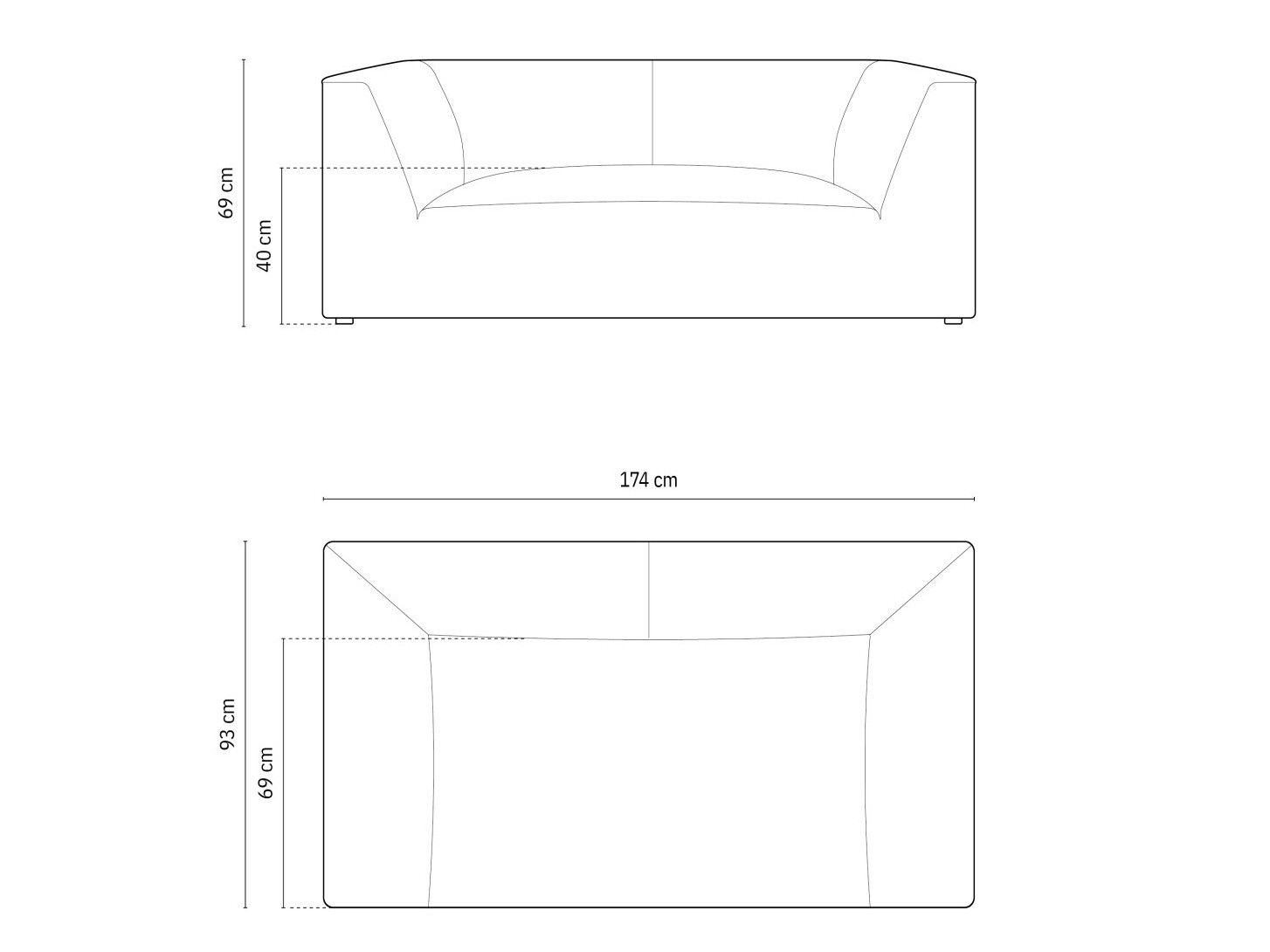 Диван Vermaru 100 (Salvador 11)