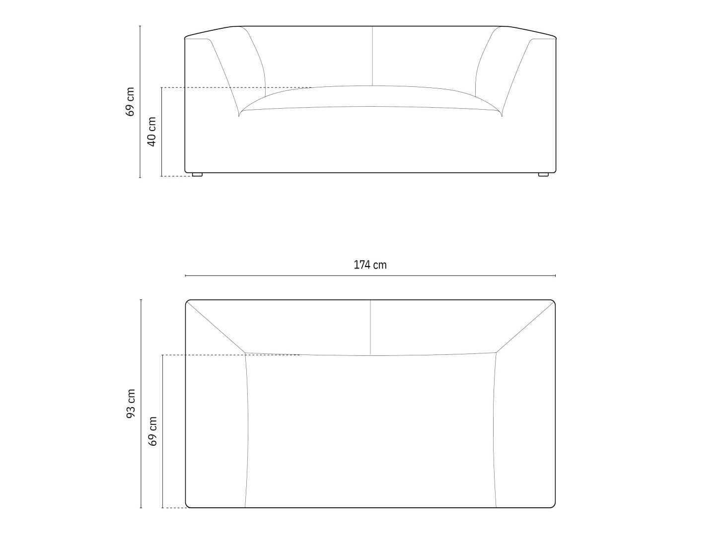 Диван Vermaru 100 (Salvador 5)