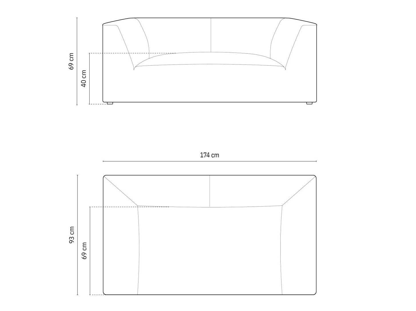Диван Vermaru 100 (Scala Ocean)