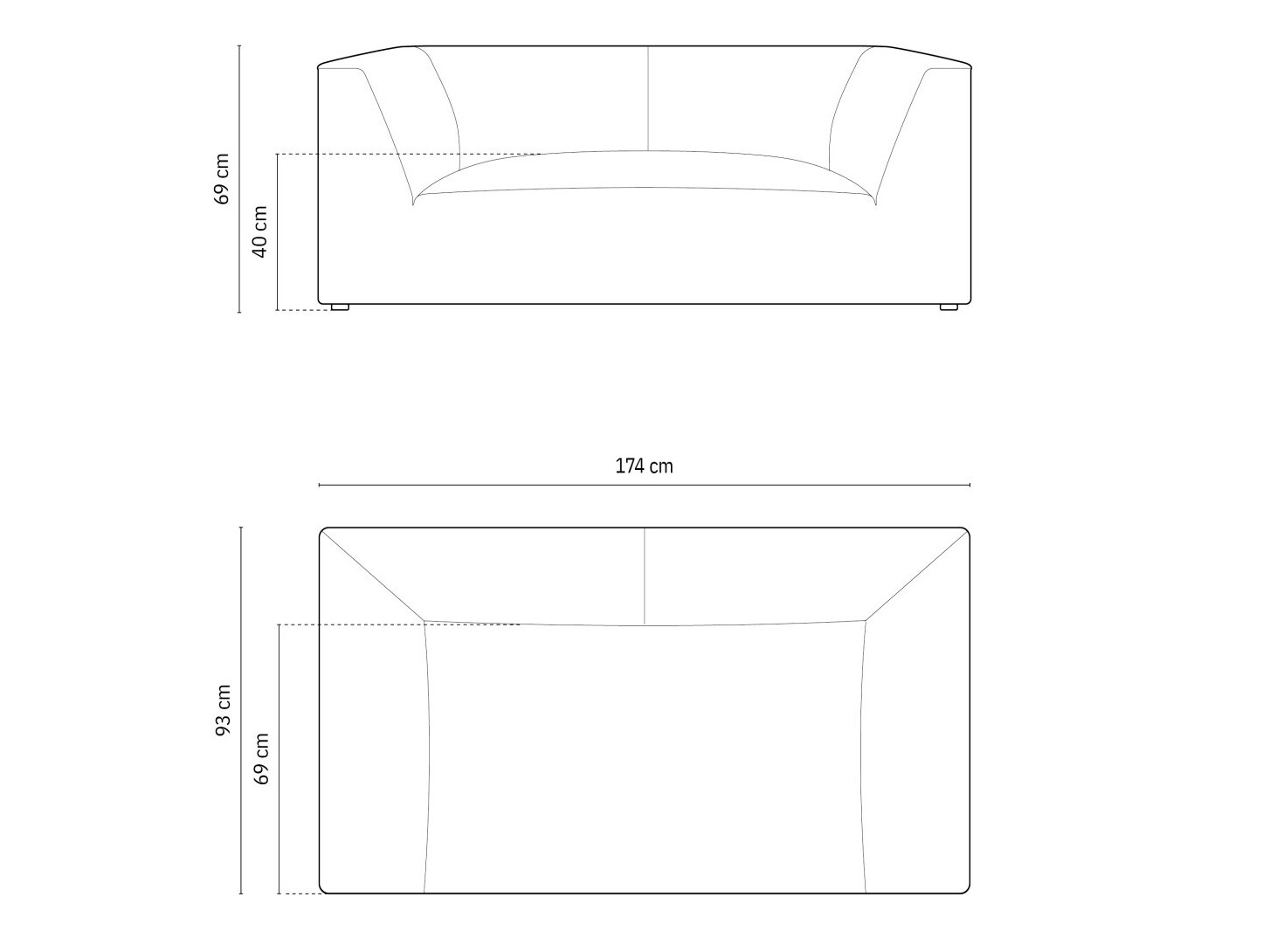 Dīvāns Vermaru 100 (Ottawa 18)