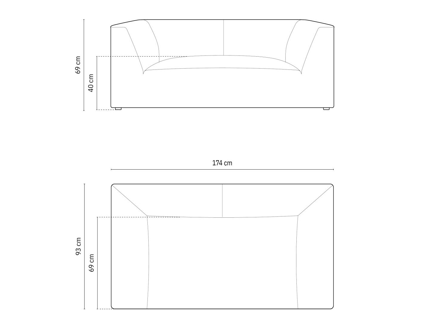 Dīvāns Vermaru 100 (Salvador 7)