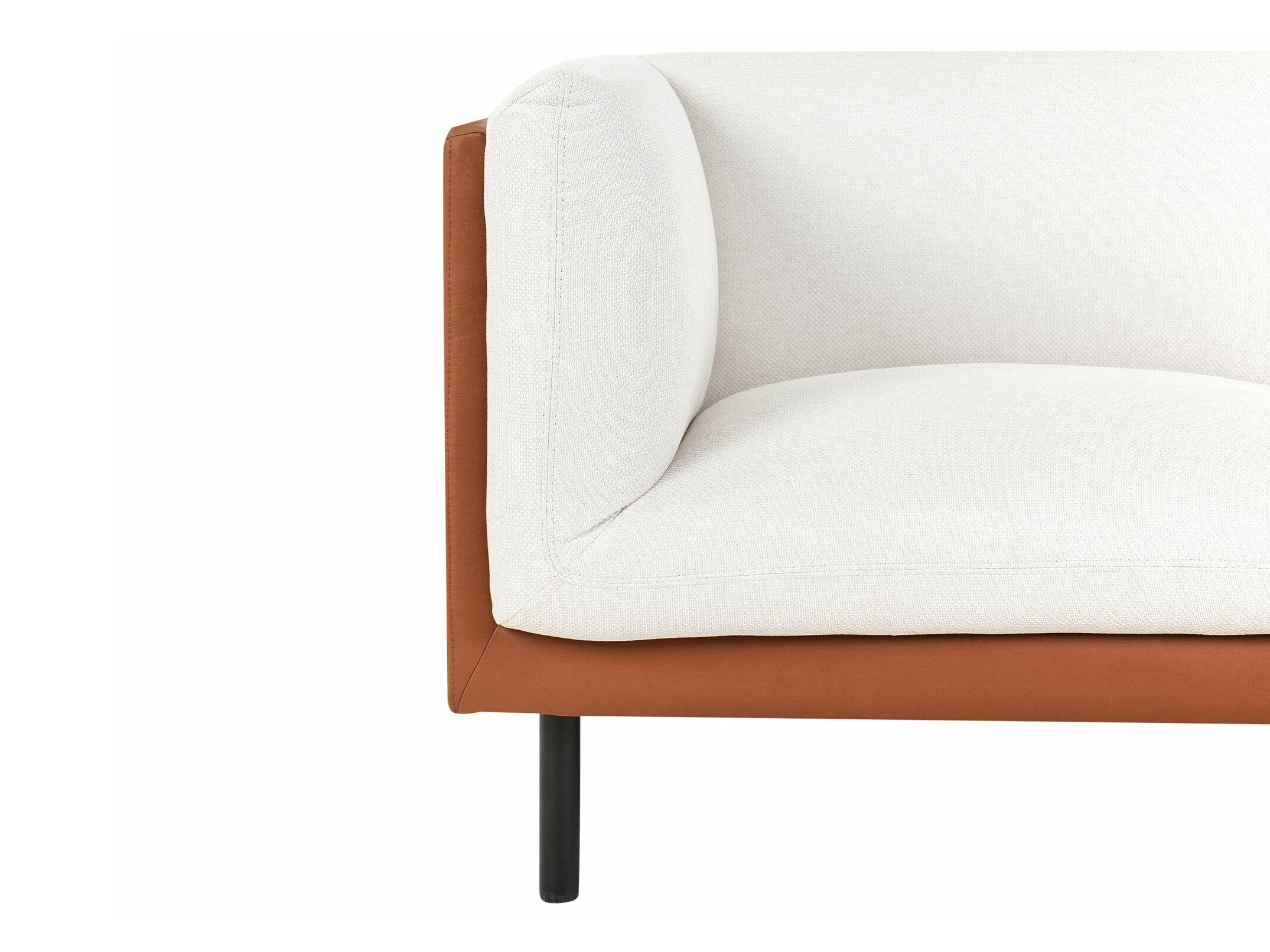 Диван Berwyn 2684 (Белый + Коричневый)