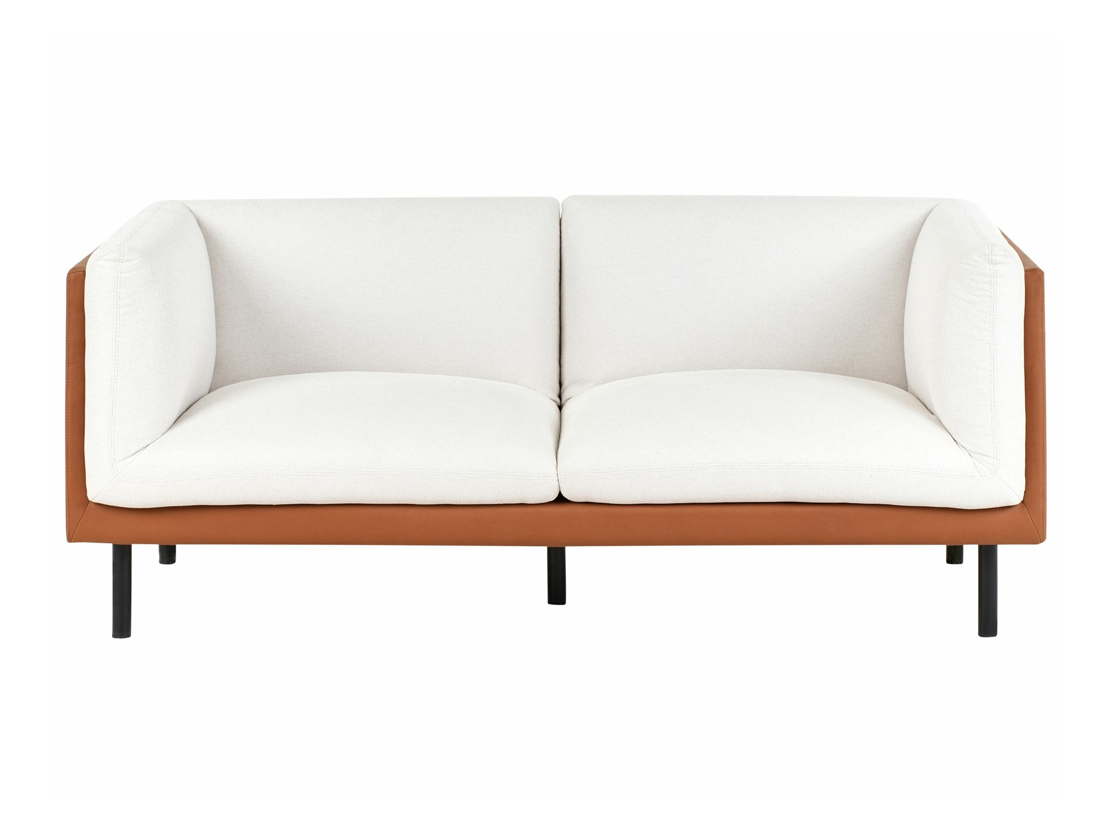 Диван Berwyn 2684 (Белый + Коричневый)