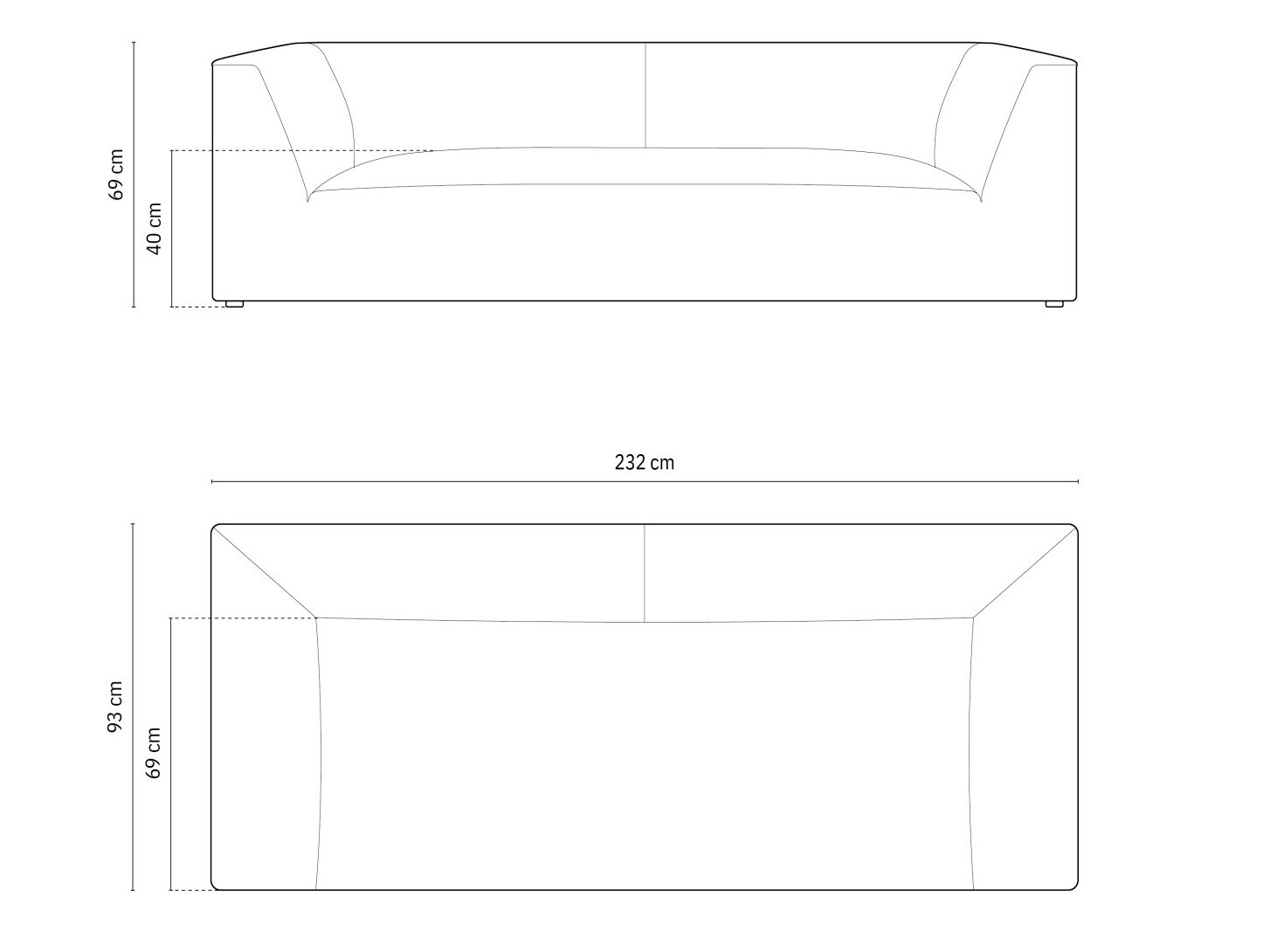 Диван Vermaru 101 (Scala Антрацит)
