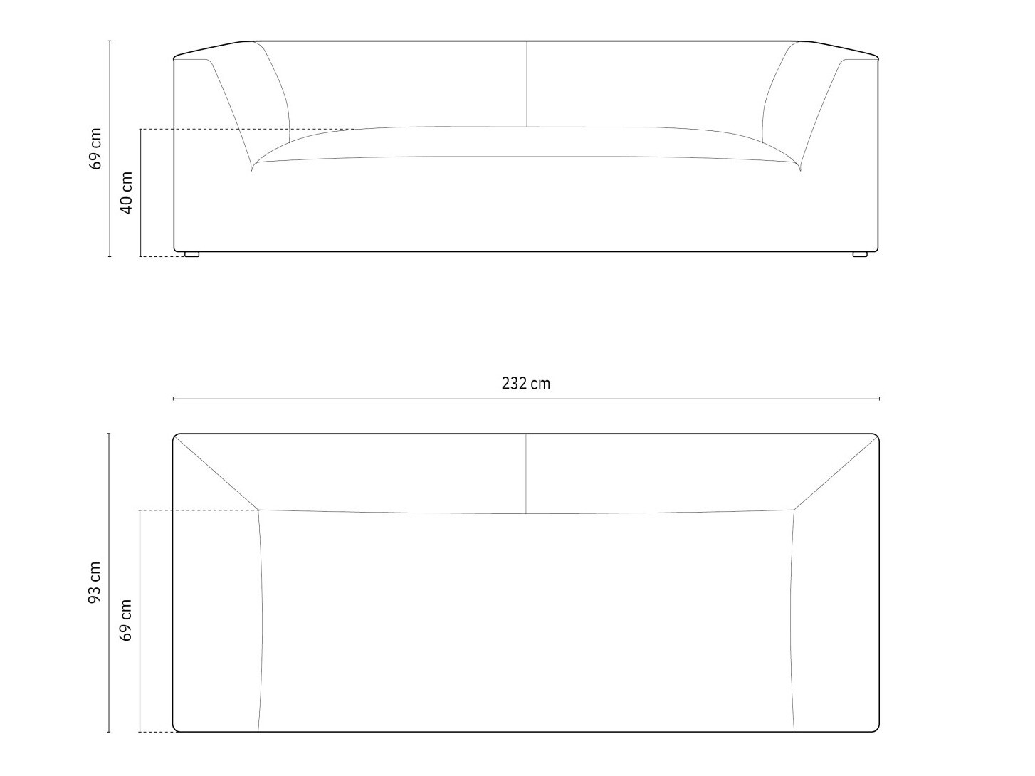Диван Vermaru 101 (Scala Mostaza)