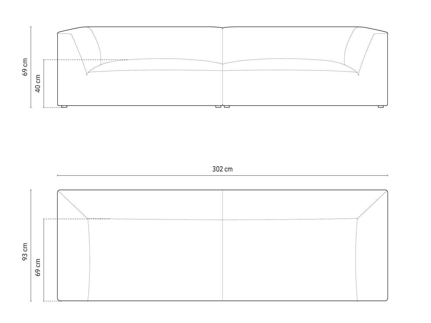 Dīvāns Vermaru 102 (Scala Ocean)