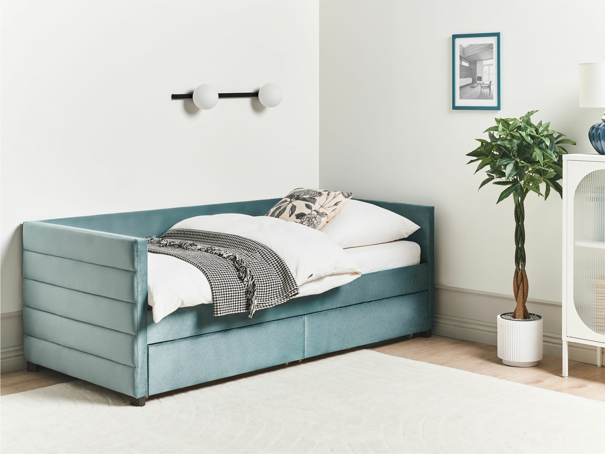 Кровать Berwyn 613 (Бирюзовый)