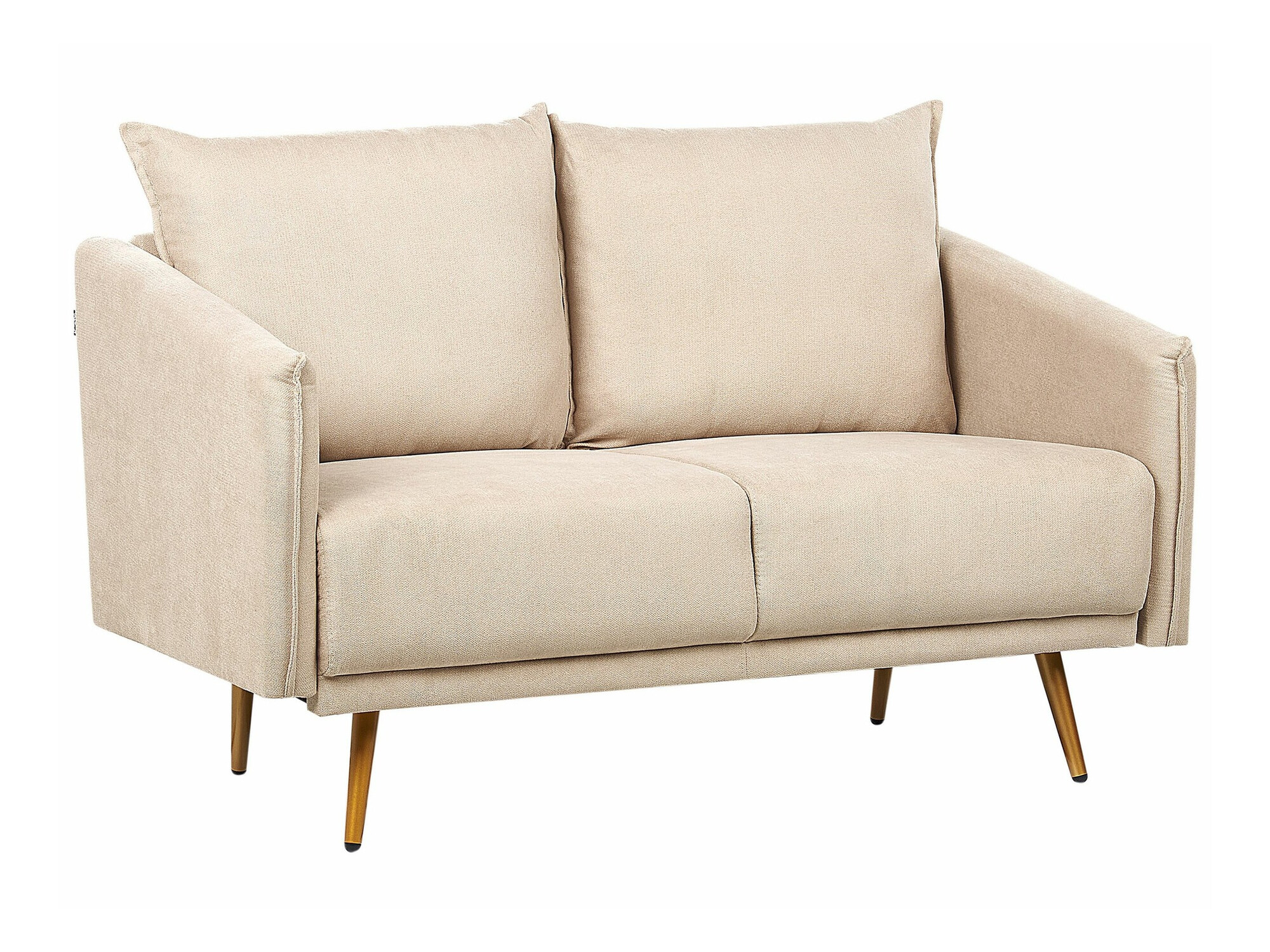 Диван Berwyn 193 (Светло-коричневый + Золотой)