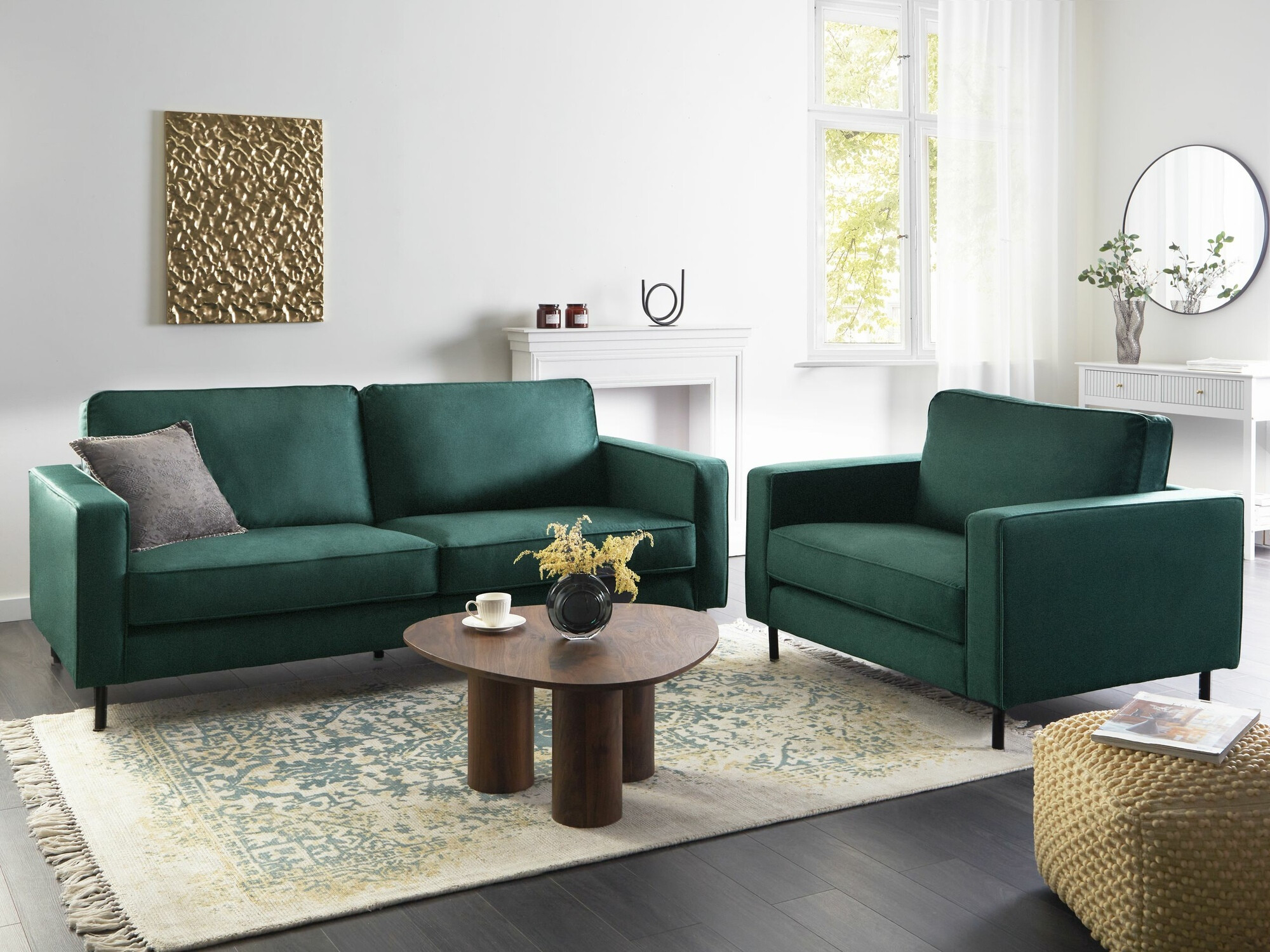 Диван Berwyn 764 (Темно-зеленый)