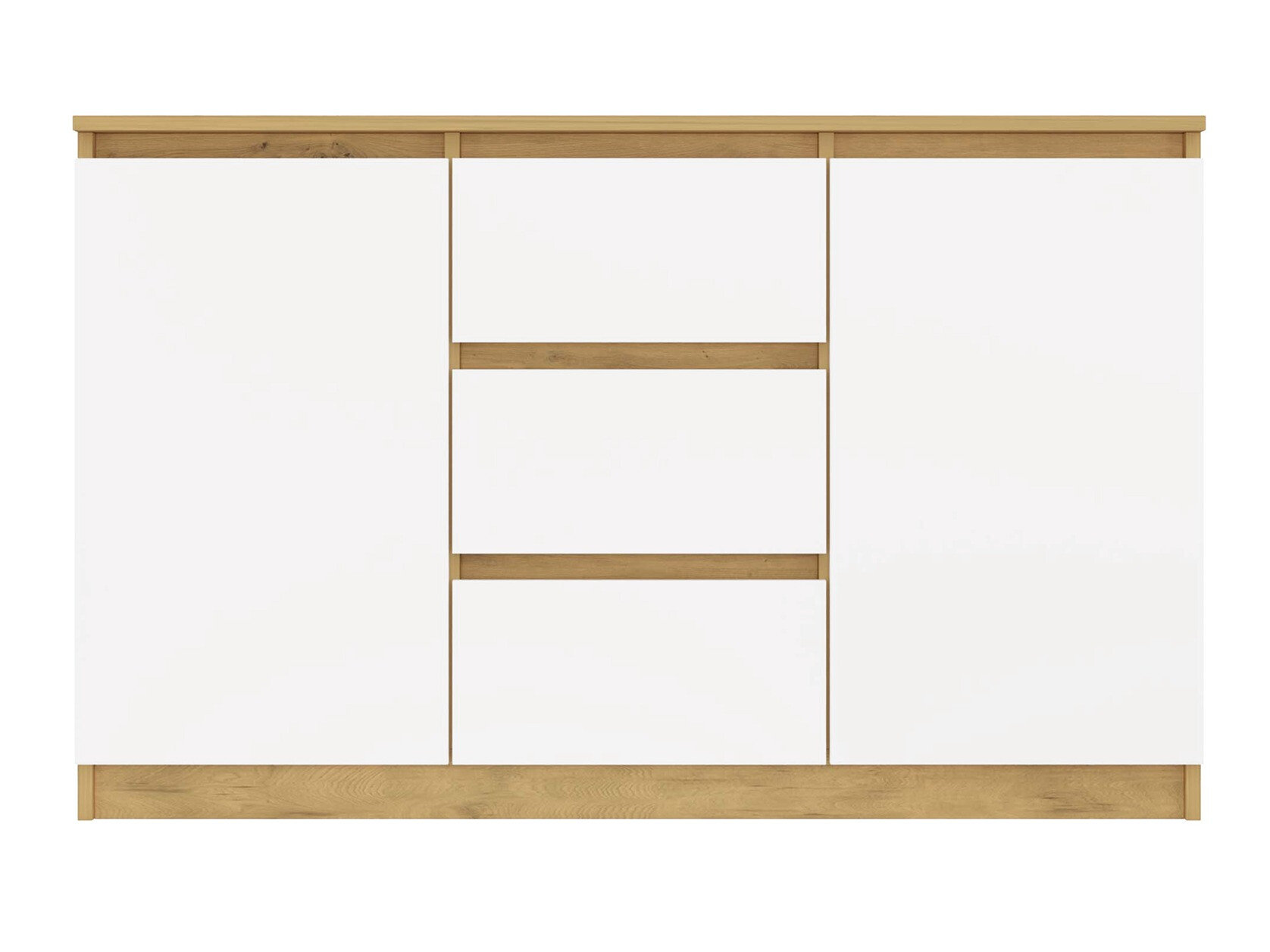 Kumode Elbvelu 112 (Balts + Artisan ozols)