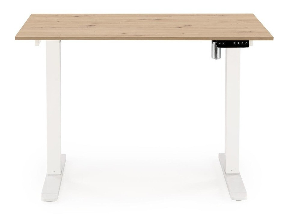 Rakstāmgalds ar regulējamu augstumu Houston 1704 (Artisan ozols + Balts)