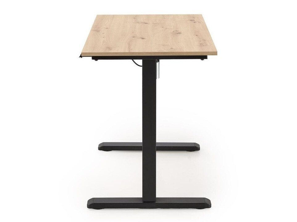 Rakstāmgalds ar regulējamu augstumu Houston 1704 (Artisan ozols + Melns)
