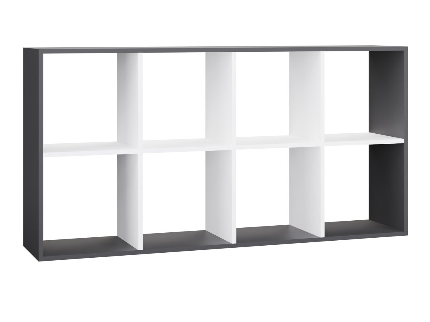 Plaukts Mandeville 288 (Balts + Antracīts)