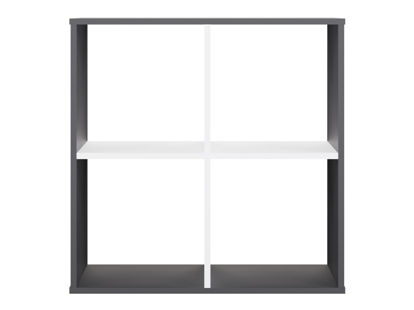 Стеллаж Mandeville 285 (Белый + Антрацит)