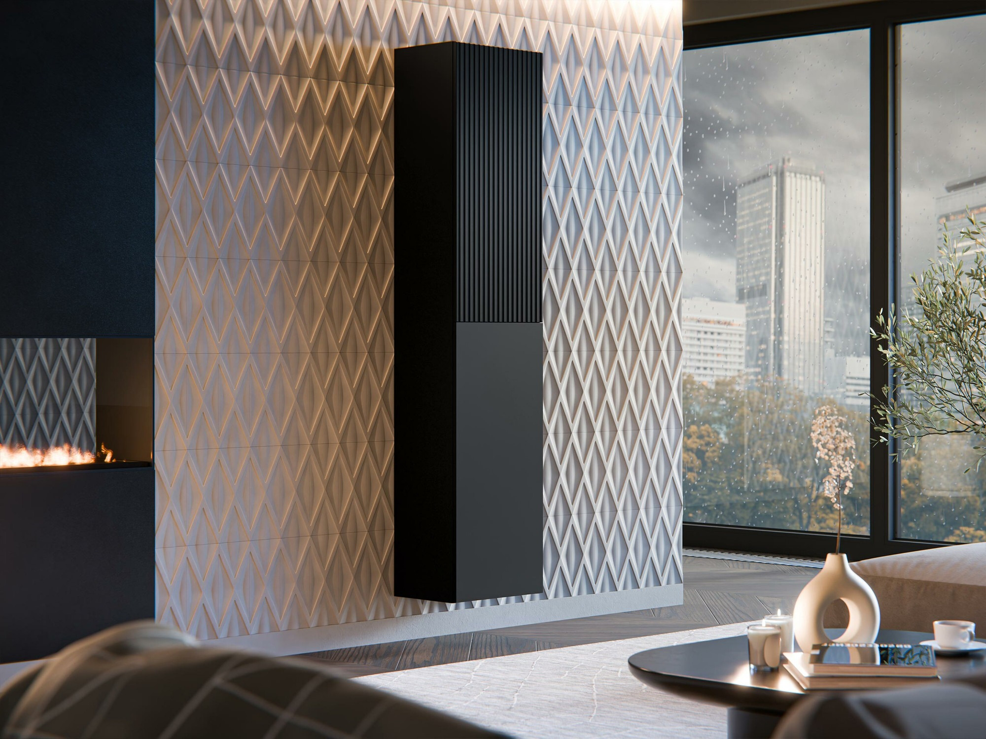 Piekarams plaukts Species (Melns)