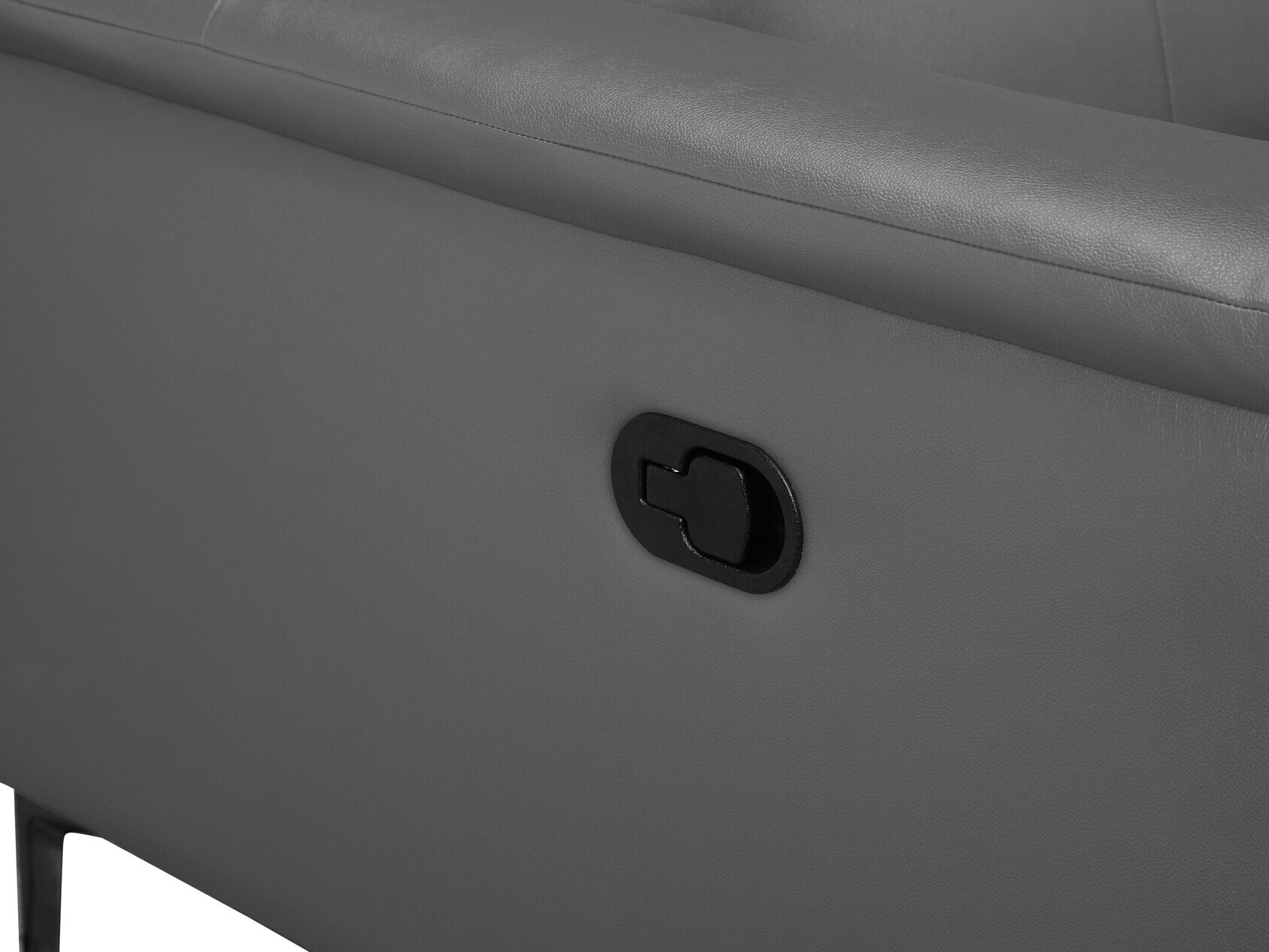 Dīvāns reglainer Denton 1467 (Tumši pelēks)