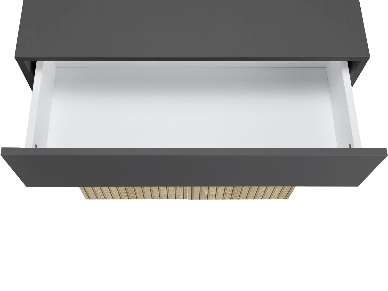 Stāvošs vannas skapītis Soncamu 101 (Antracīts + Gaišs ozols)