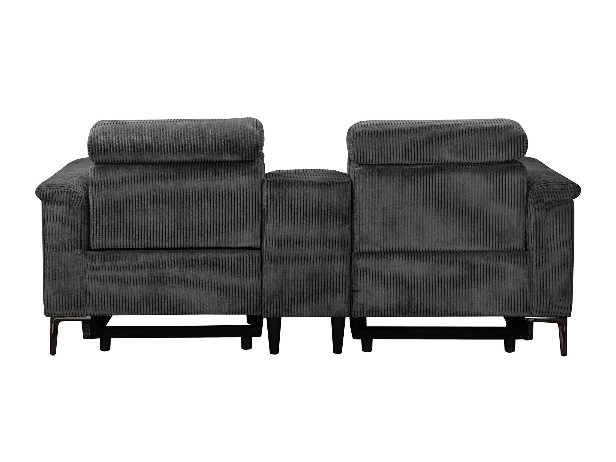 Dīvāns reglainer Denton 1468 (Antracīts)