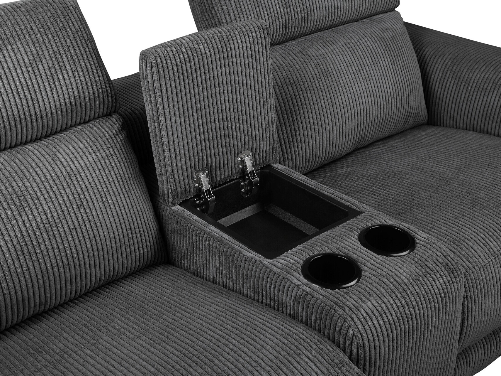 Dīvāns reglainer Denton 1468 (Antracīts)